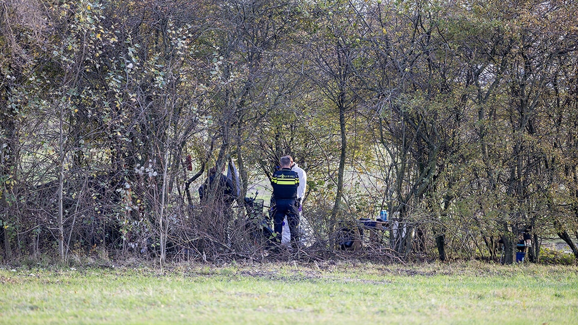 Overleden persoon aangetroffen in bosjes langs de Kruisweg bij Hoofddorp