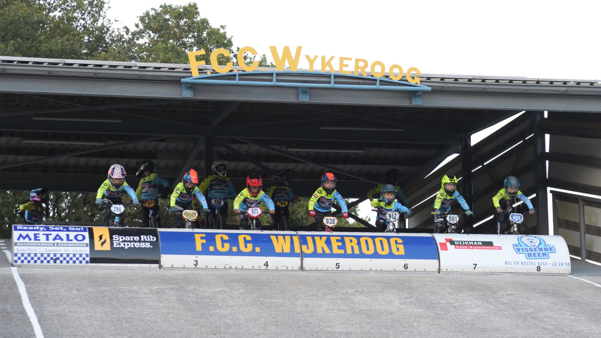 FCC Wijkeroog sluit BMX-seizoen af met finale Noord-Holland Cup