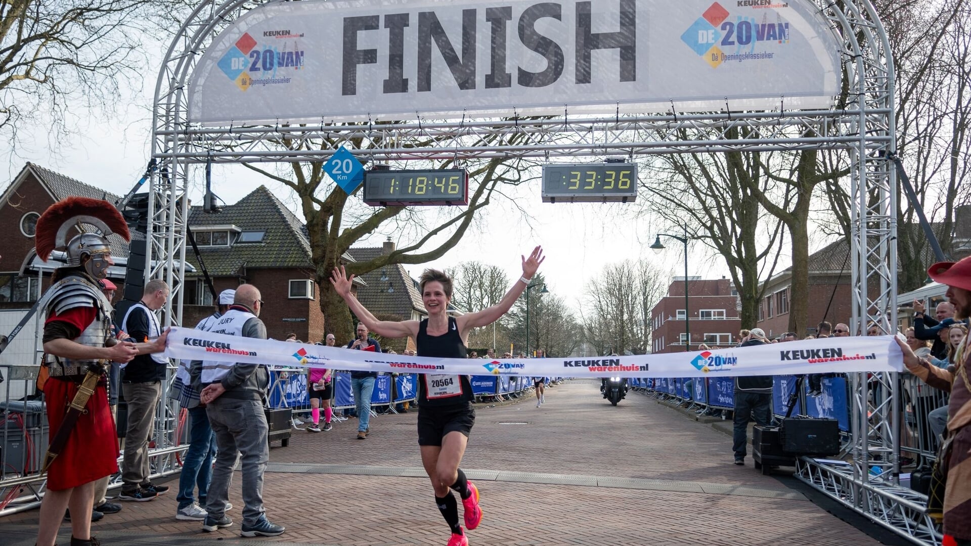 20 van Alphen wordt officiële halve marathon