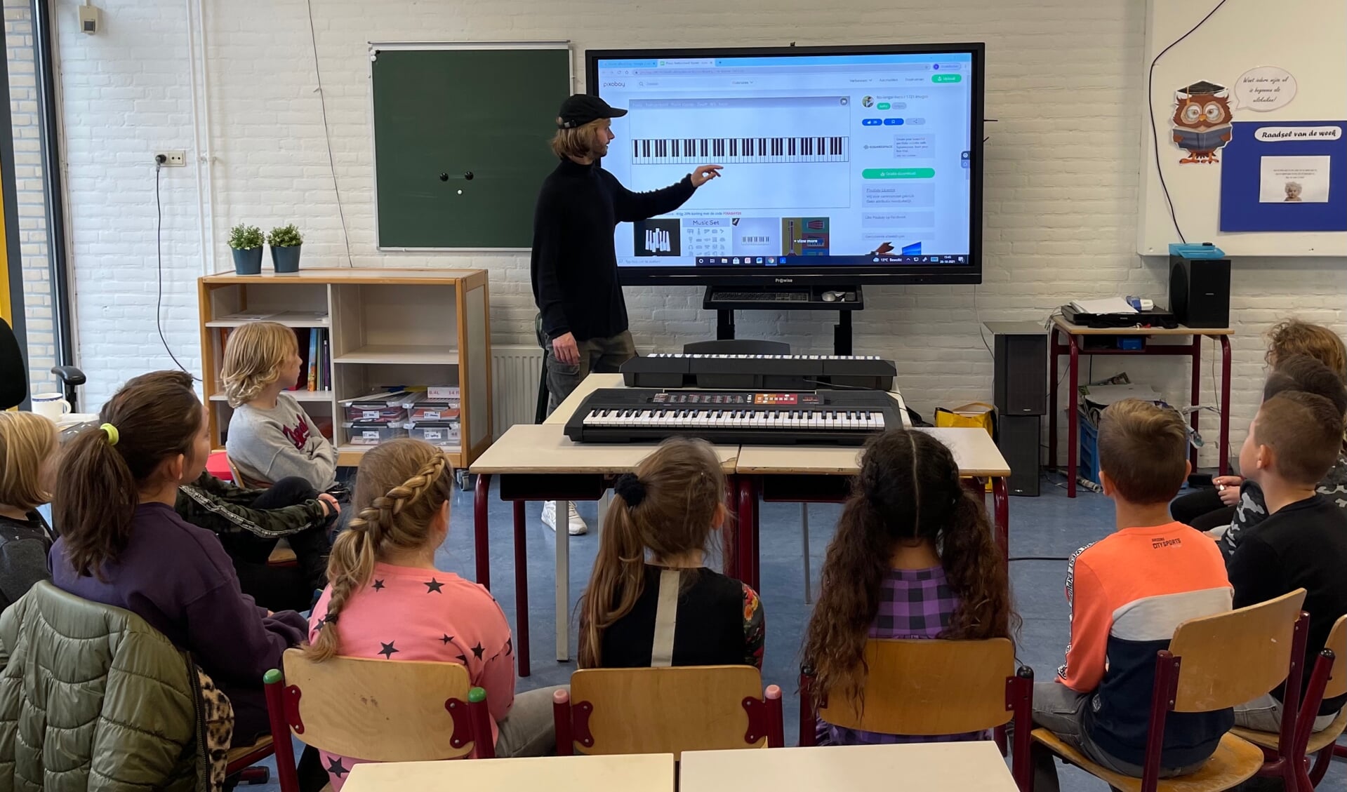 Muziek in de Wijk brengt muziekles naar kinderen toe