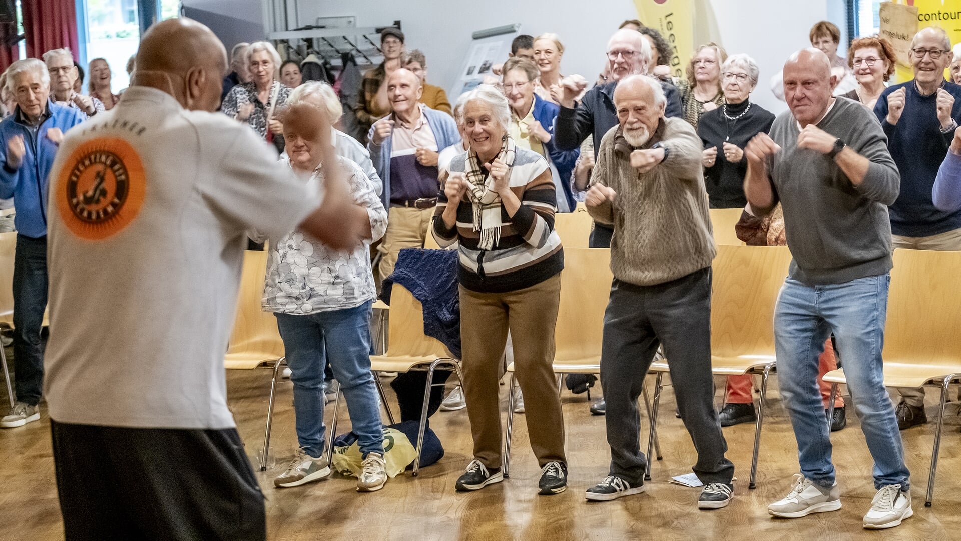 Sparren met Arnold Vanderlyde: ‘Ik heb na deze Fitdag een heel andere kijk op boksen’