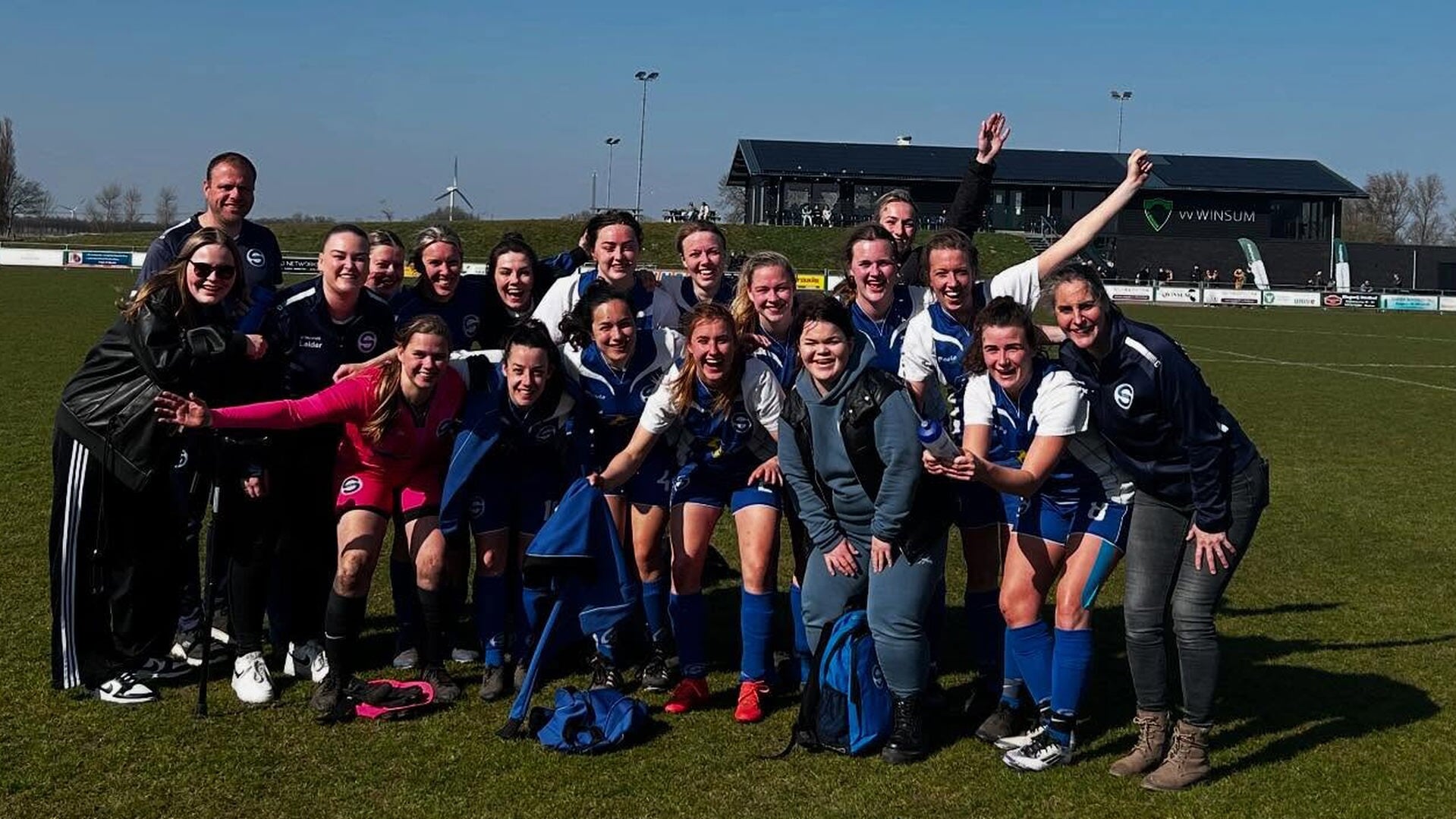 Voetbalsters SIOS halen uit tegen Winsum 2: 0-9