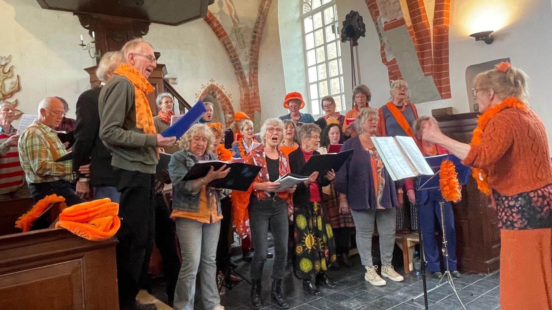Andelster koor geeft Oranjeconcert