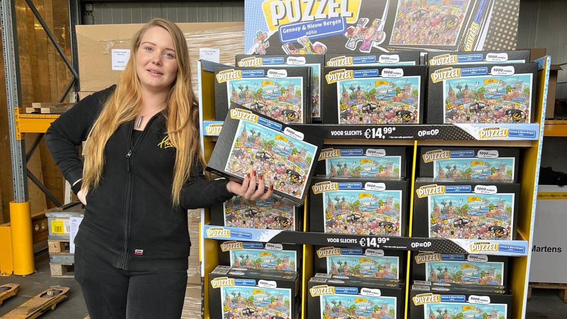 Hubo Bergen komt met leuke puzzel