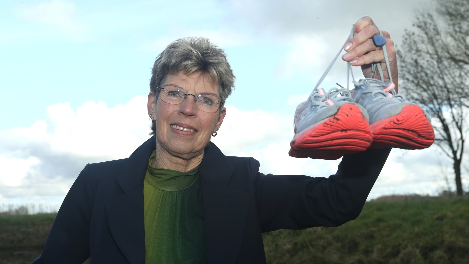 Prima prestatie Gonny Houtman in Hunebedloop