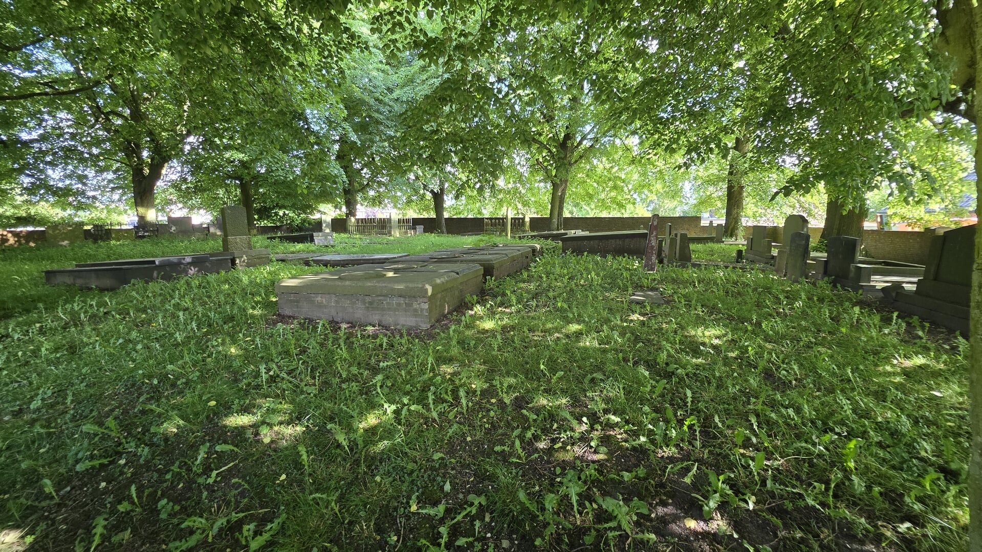 Het kerkhof van het ‘verdwenen’ dorp Bellingeweer