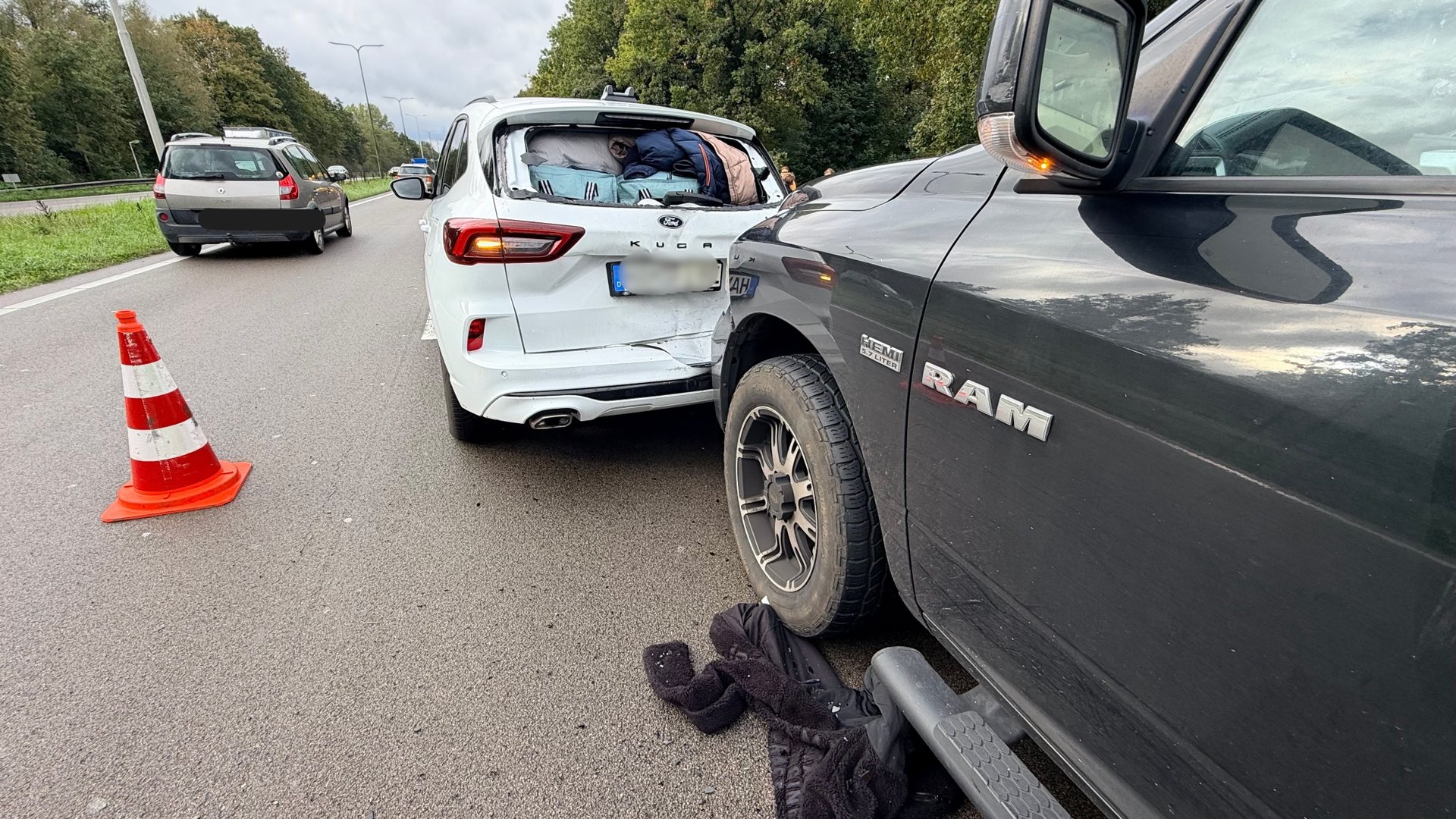 Lange files op N9 bij Alkmaar door ongeval met vier voertuigen