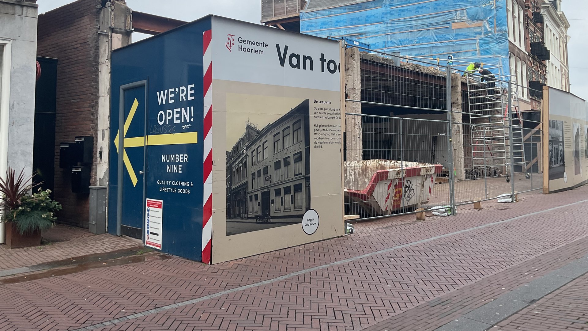 Nieuwbouw Kruisstraat: fietsenstalling én opvang voor Oekraïners