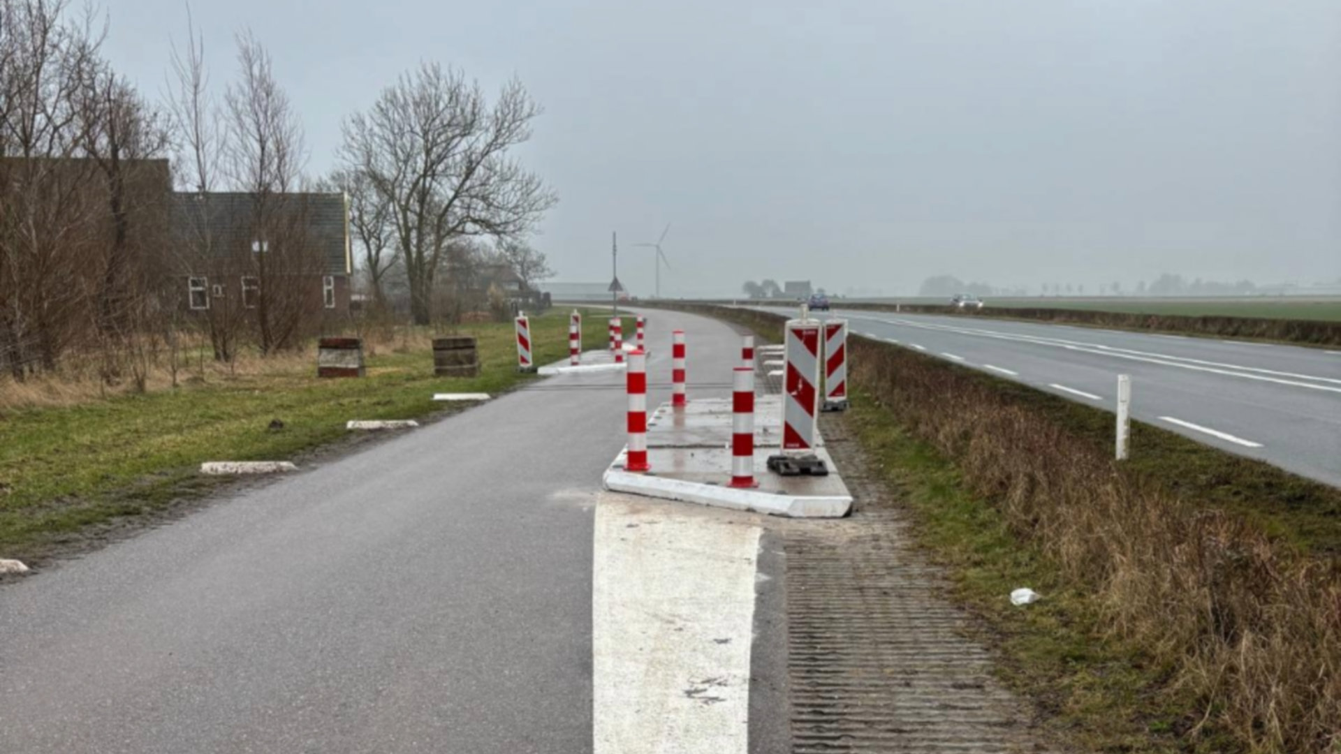 Priggeweg donderdag afgesloten: drempels worden aangepast