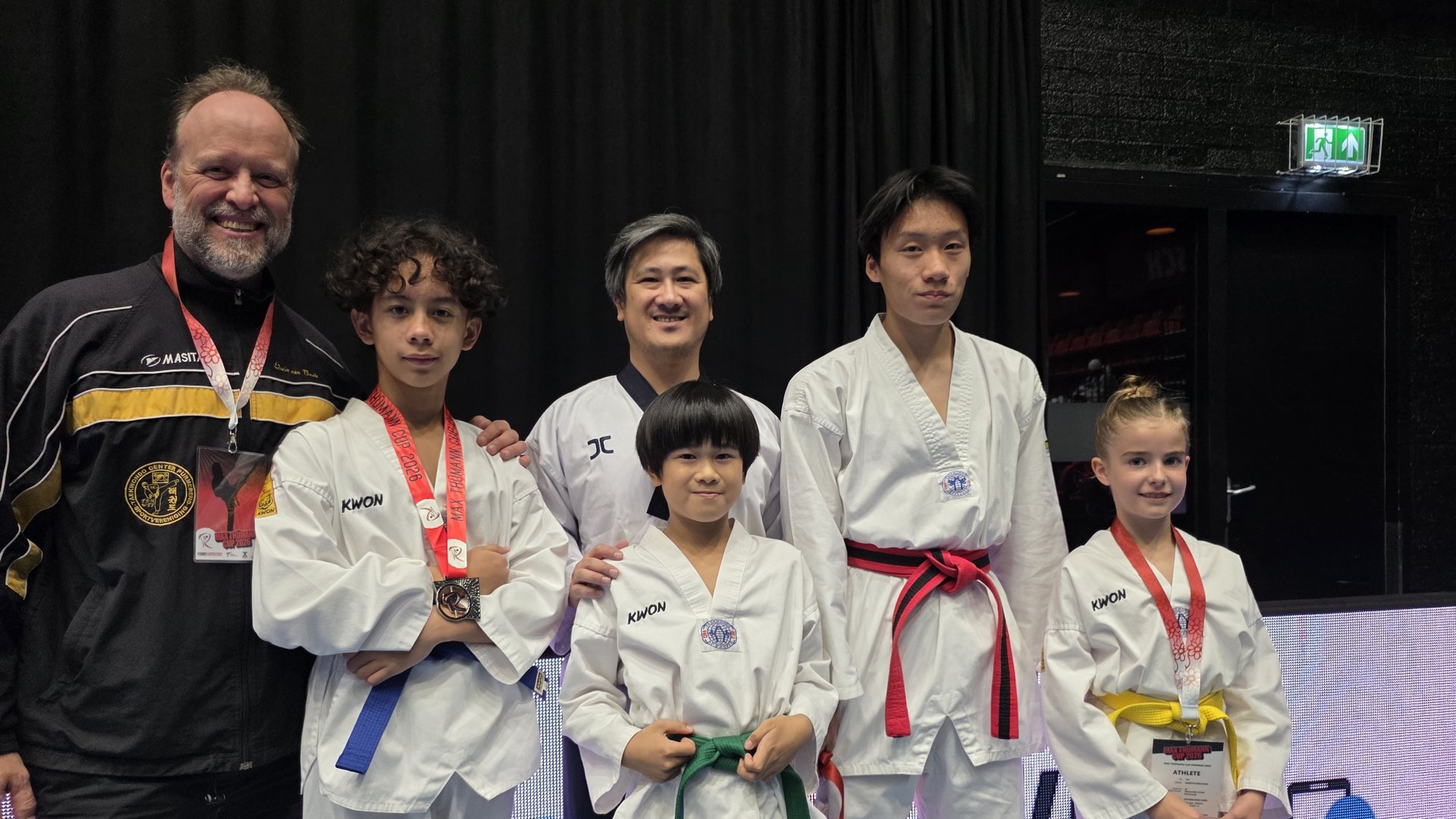 Purmerendse taekwondoka’s pakken goud en zilver in Den Bosch