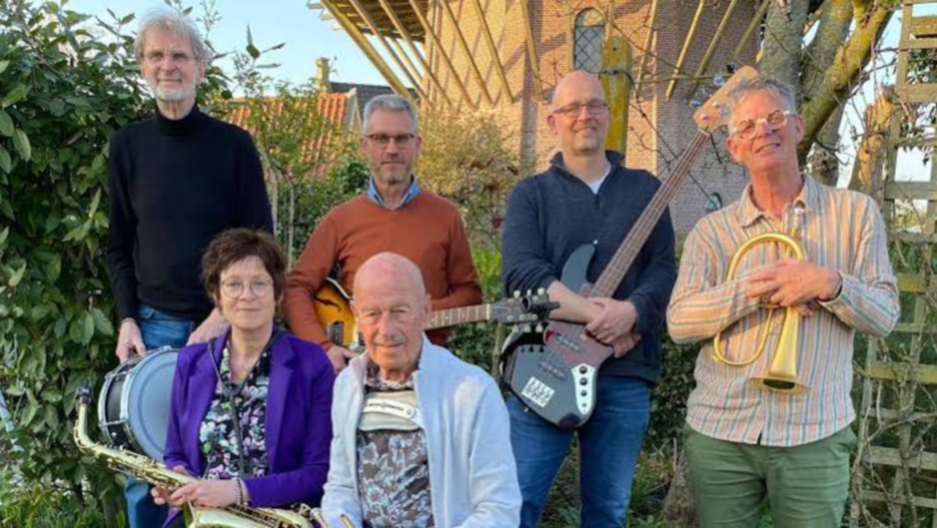 Jazz Duzz speelt gratis in De Keesschuur in Anna Paulowna