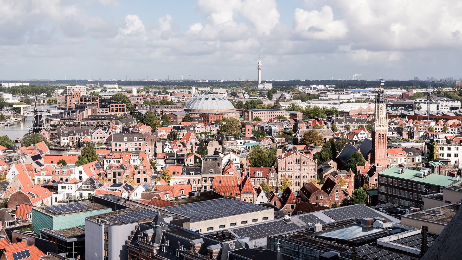 Wandelen door Haarlem met een gids