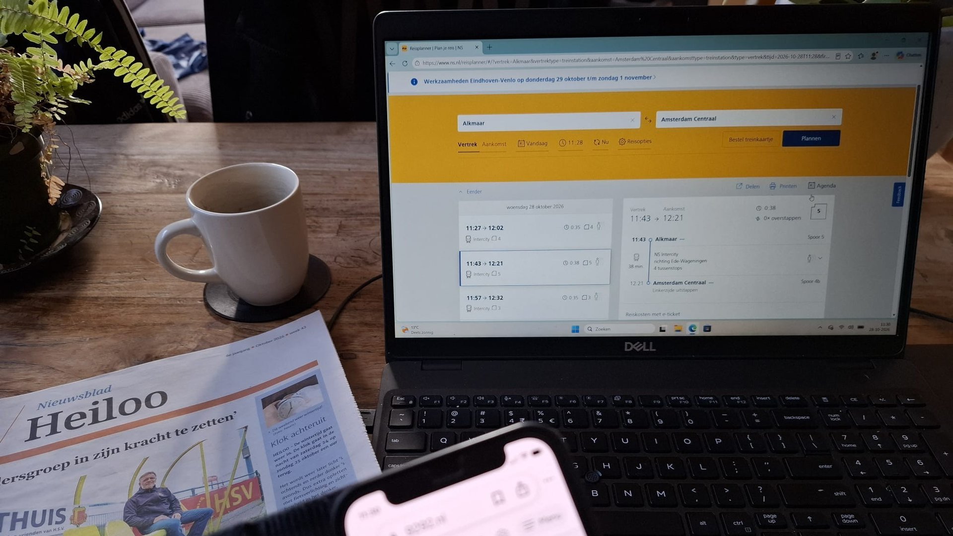 Leer alles over reizen met OV in Digicafé bij Bibliotheek Heiloo