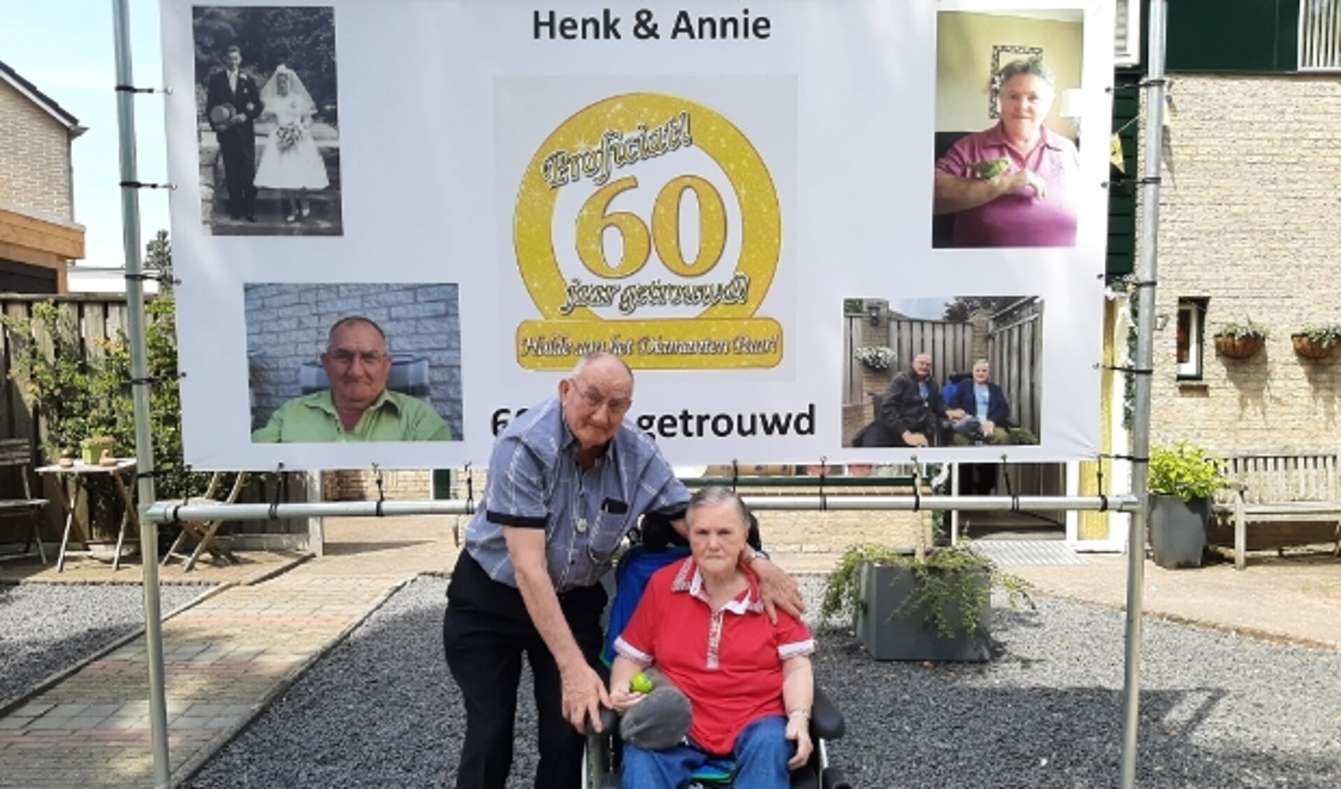 Henk en Annie zijn 60 jaar getrouwd