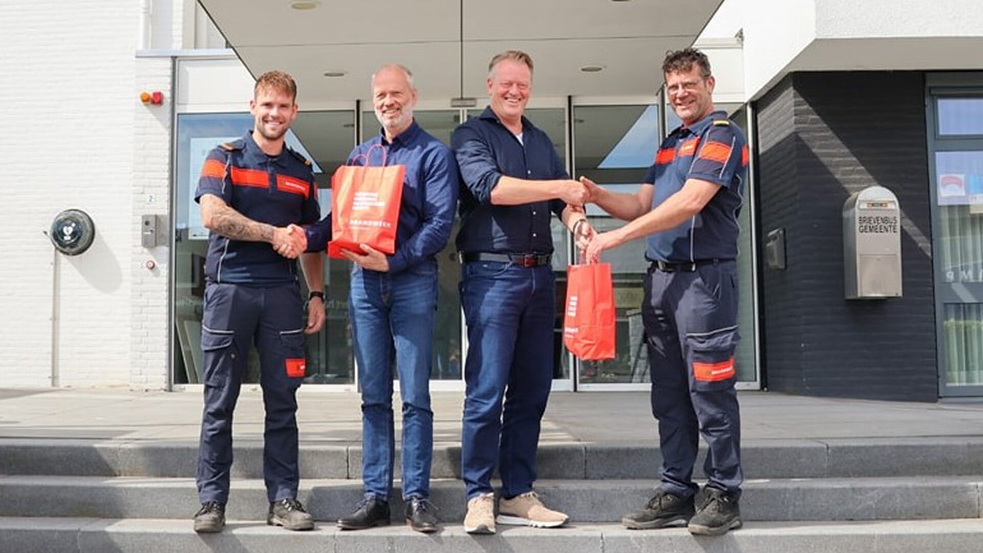 Brandweer zet werkgever in het zonnetje