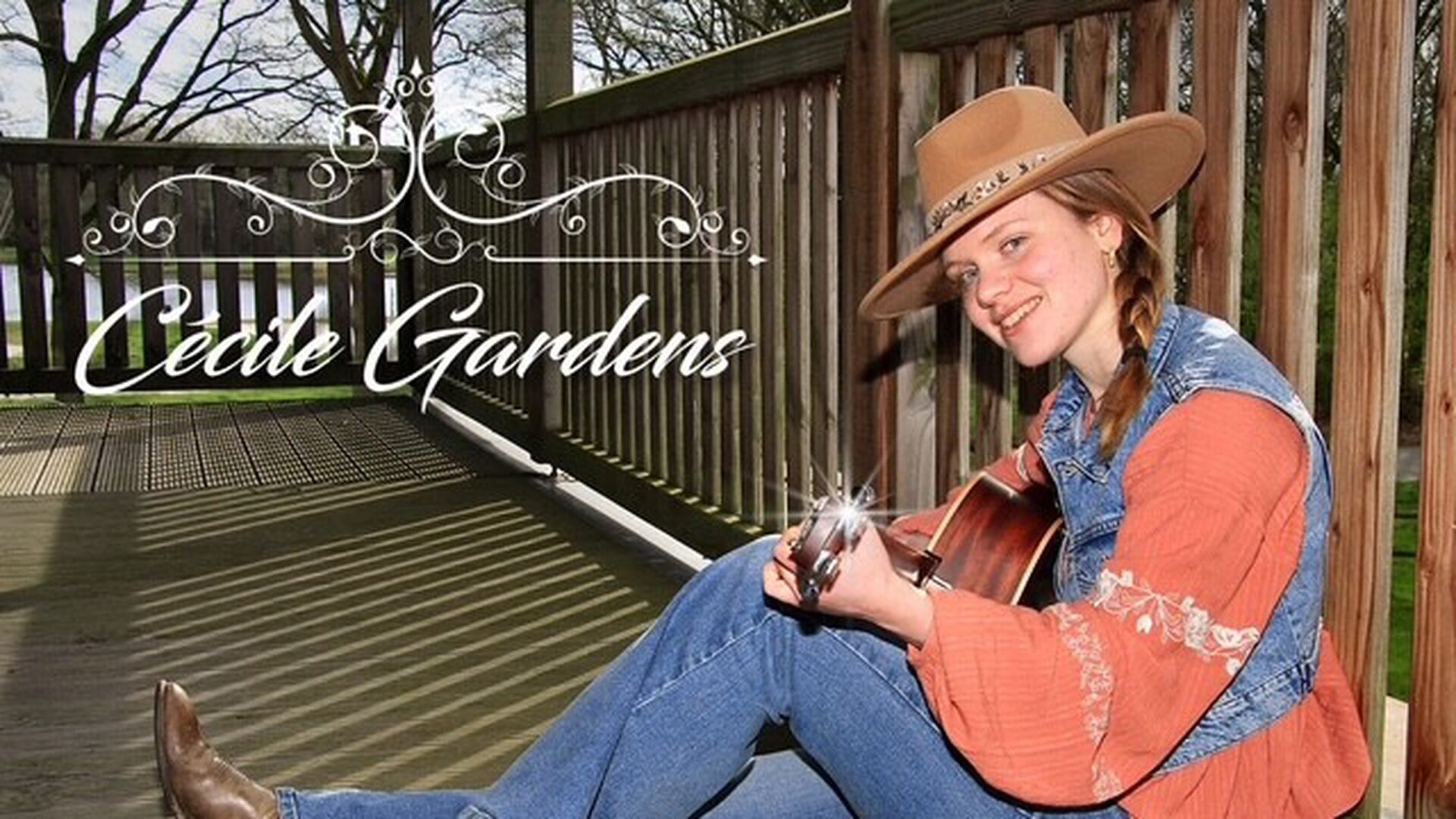 Cécile Gardens treedt op in Westerwijtwerd