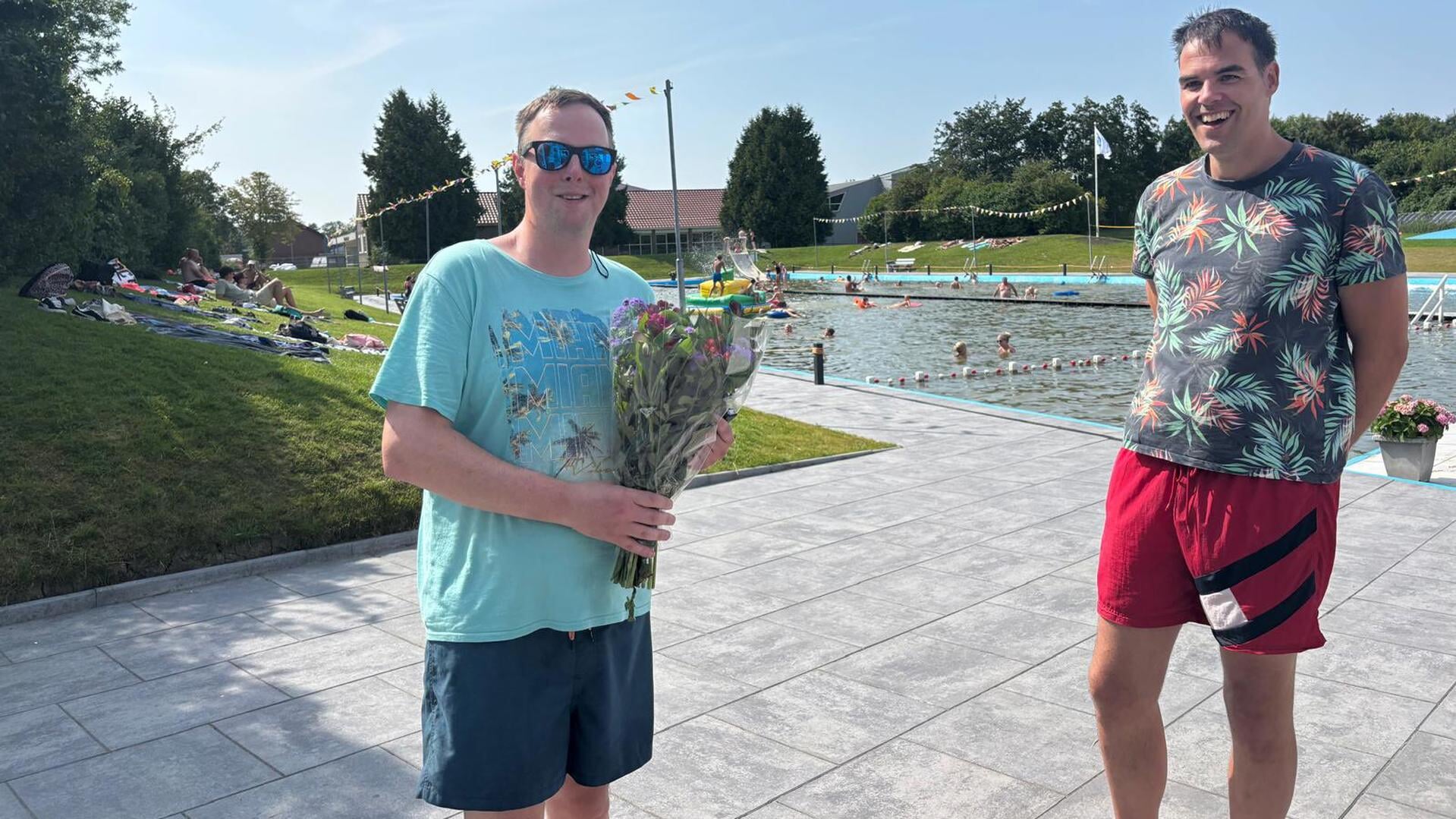 Lopster zwembad verwelkomt 5000e bezoeker