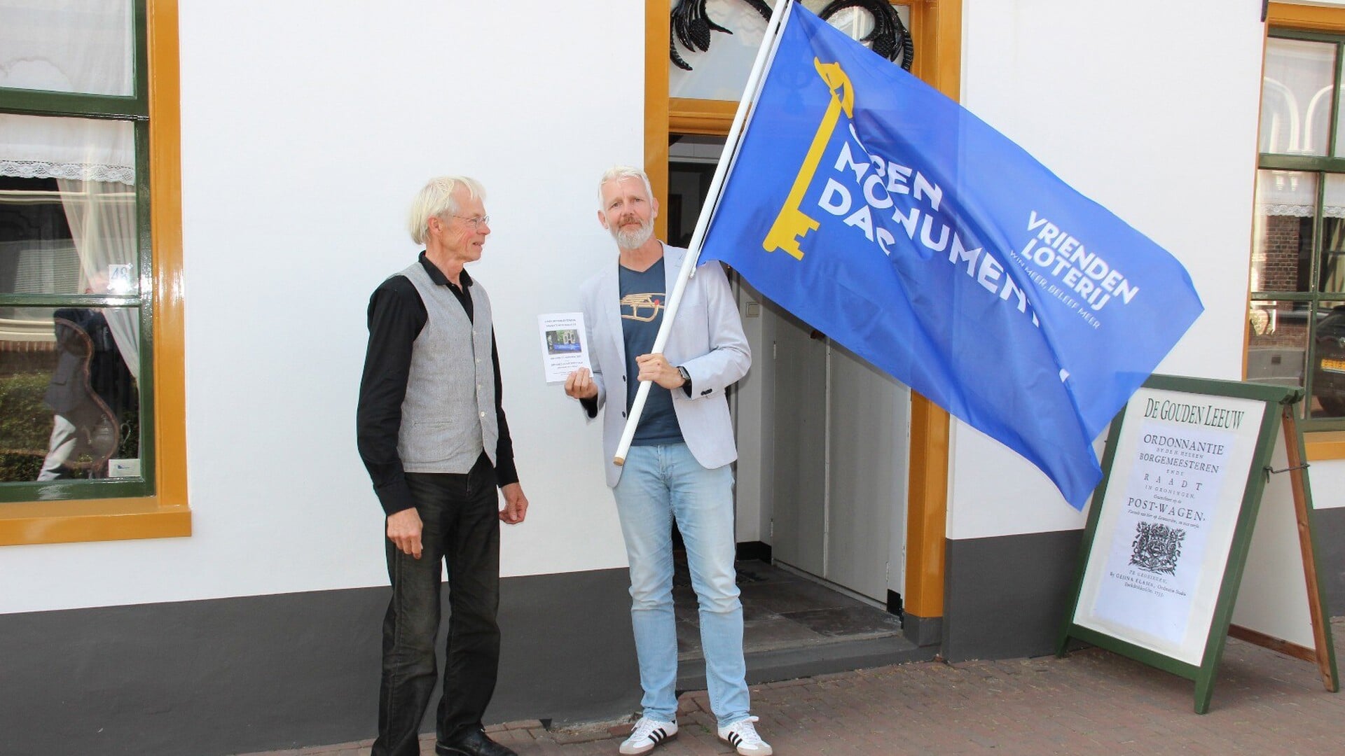 Bé Schollema opent nu al Monumentendag in Westerkwartier