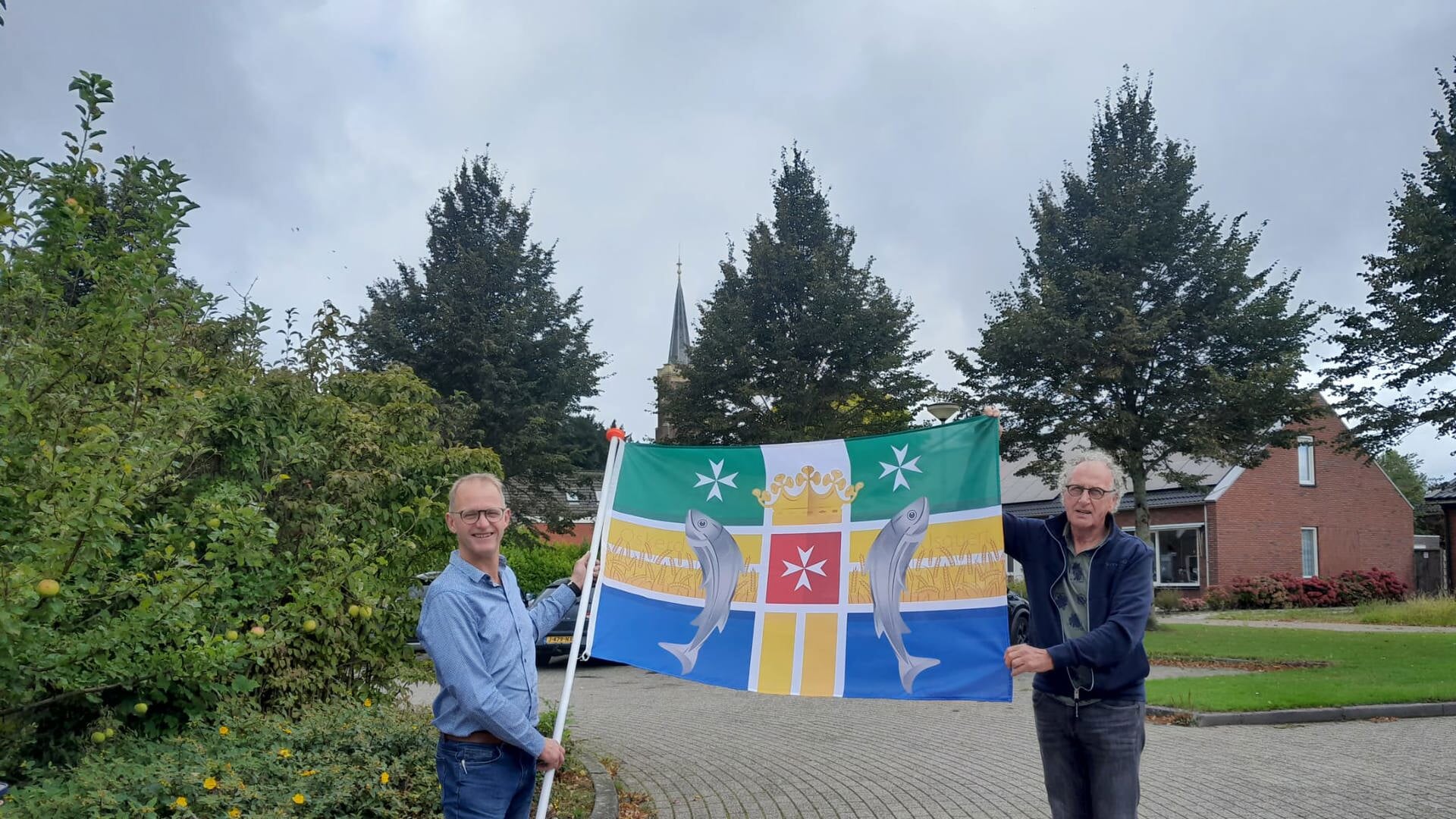 Usquert heeft eigen dorpsvlag