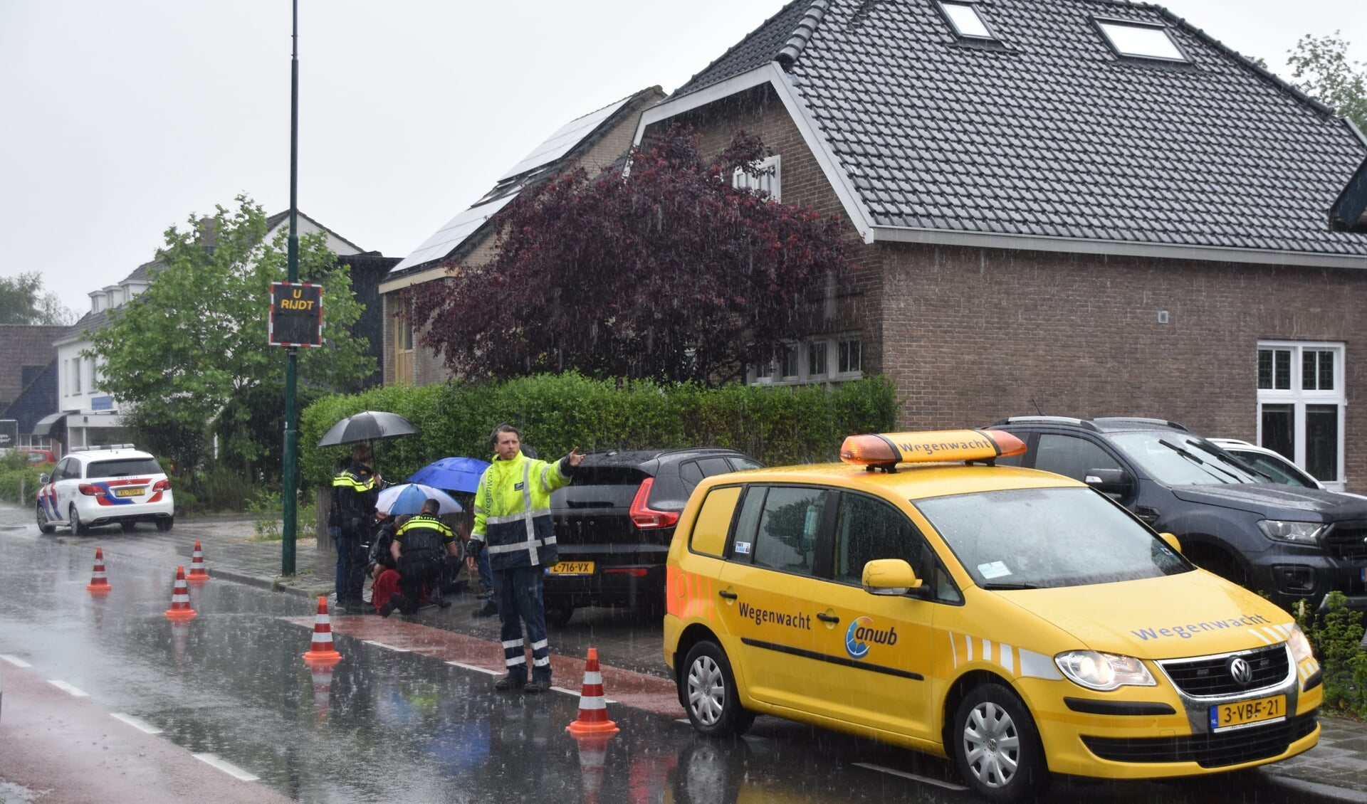 Vrouw ernstig gewond bij fietsongeval in Soest