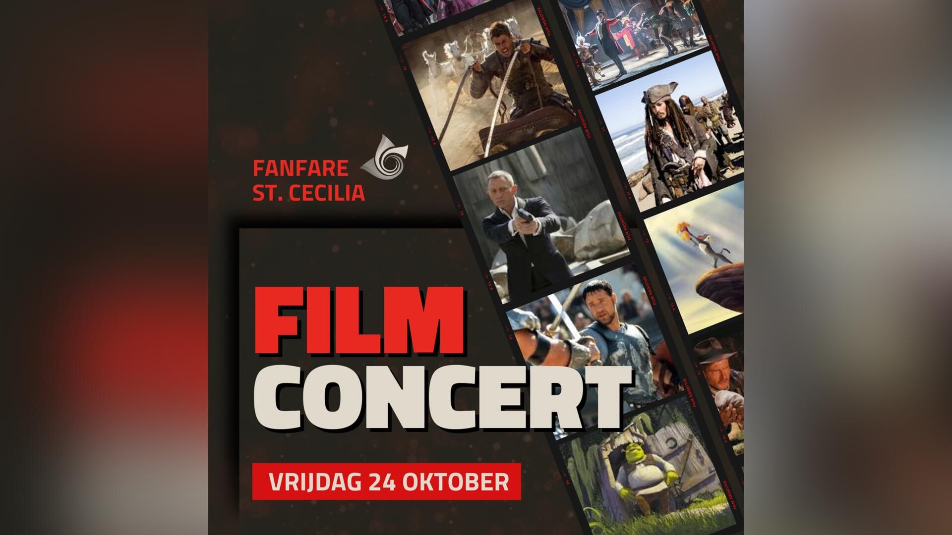 Filmconcert fanfare St. Cecilia Maashees