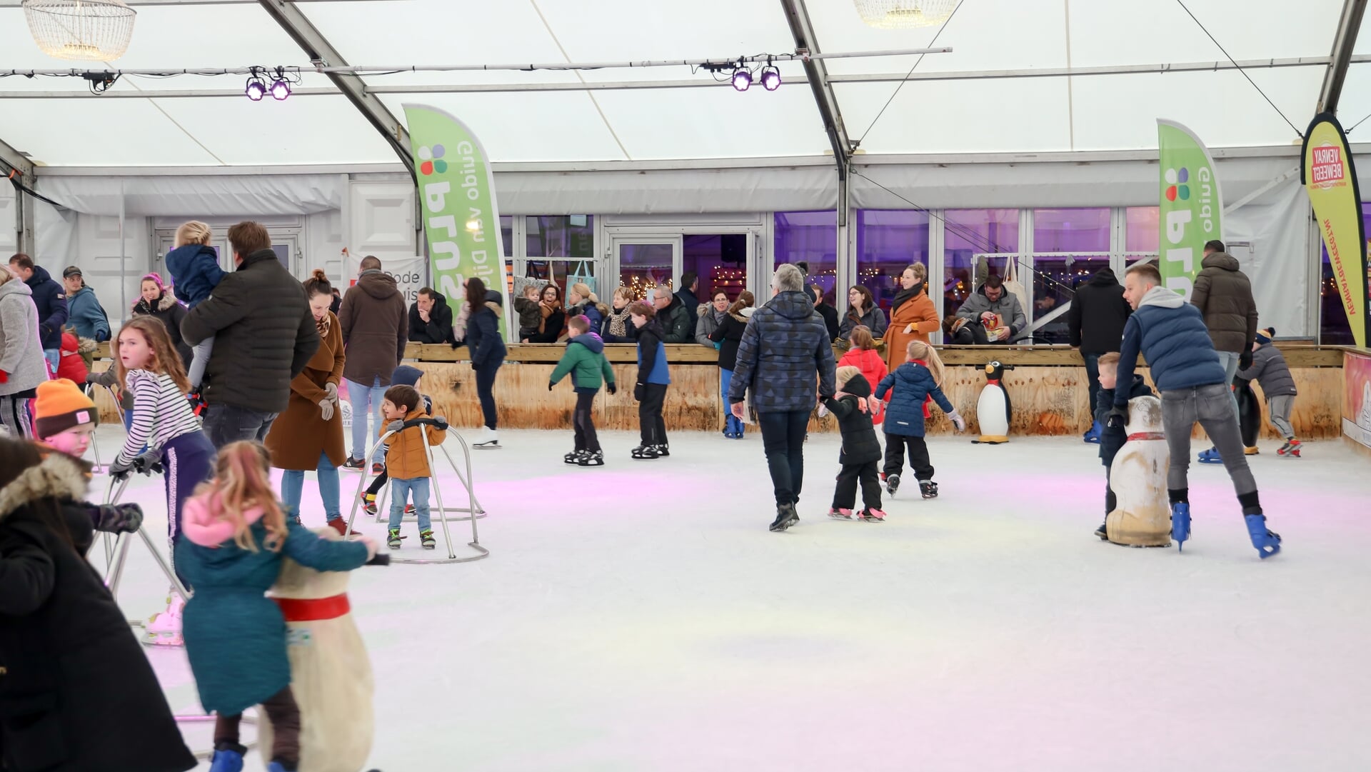 Winterpret: steun de ijsbaan