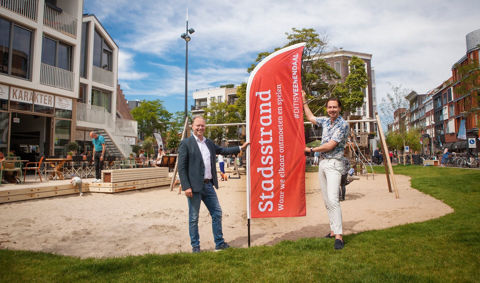 Stadsstrand officieel geopend: ‘Een mooi stukje Veenendaal waar we ...