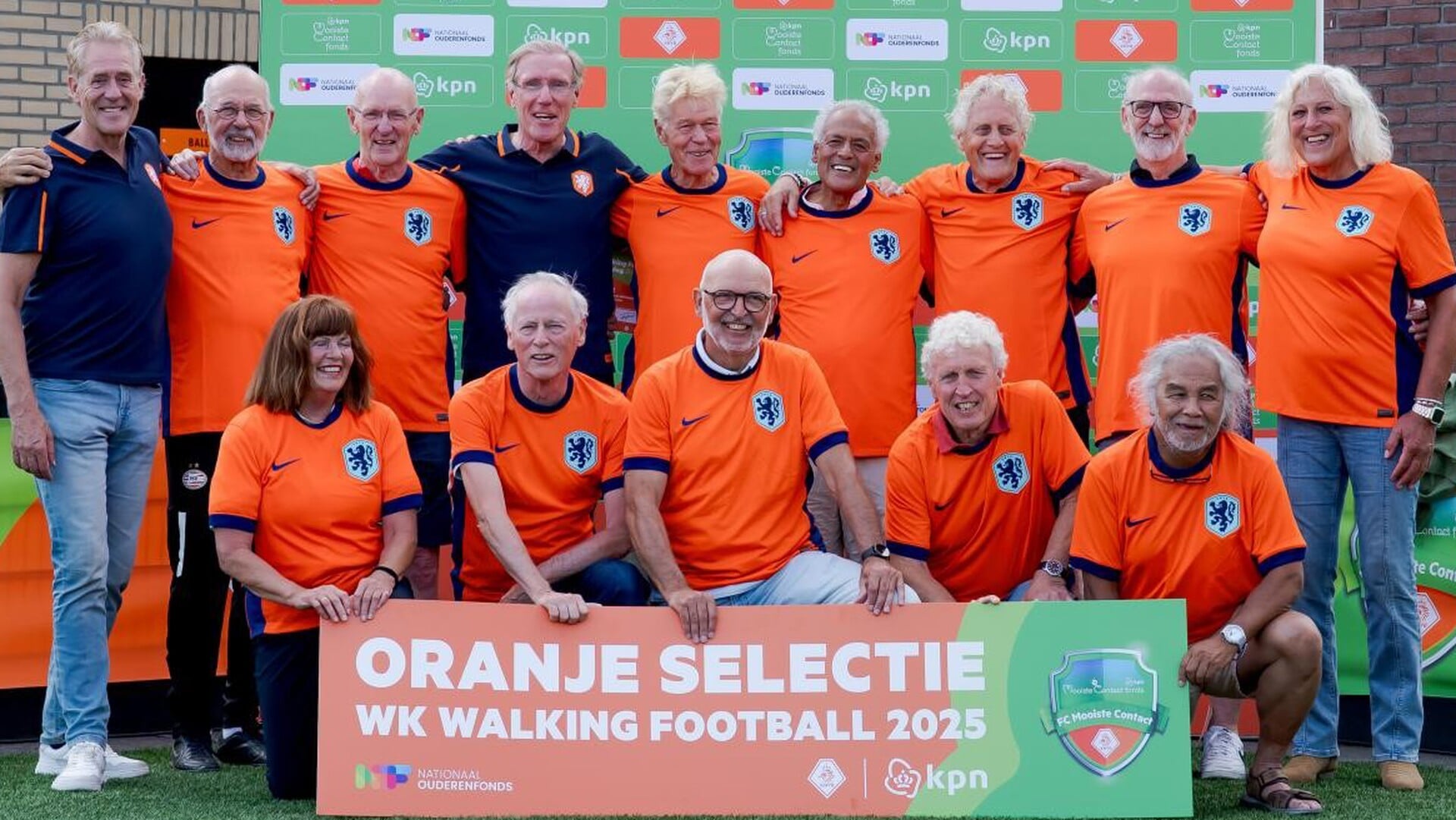 Engeland overklast Oranje bij WK Walking Football