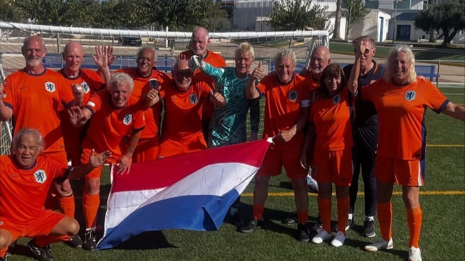Oranje pakt zilver op WK Walking Football