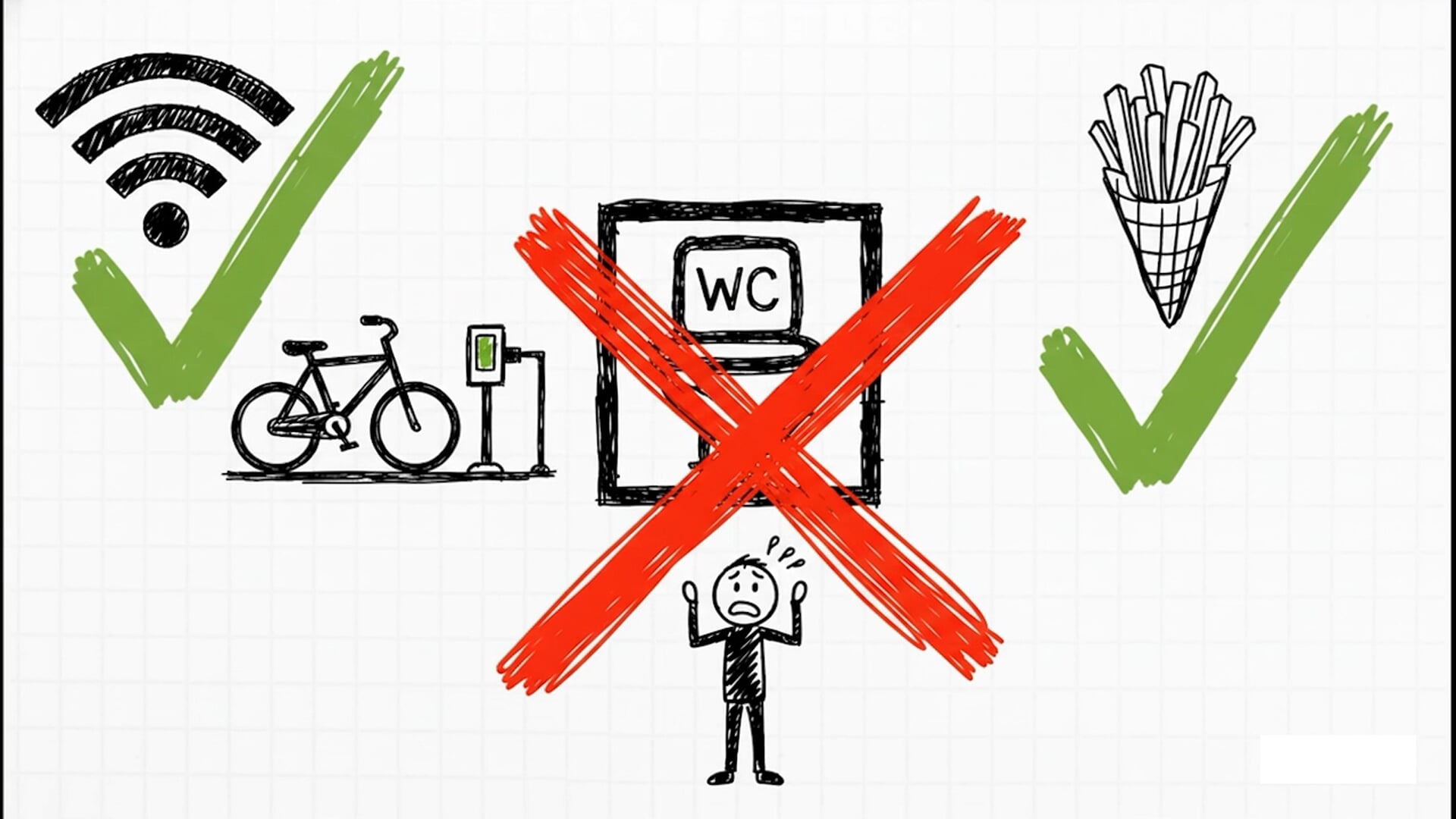 “900 meter tot de beschaving”: hoe een toiletjacht een ware expeditie wordt