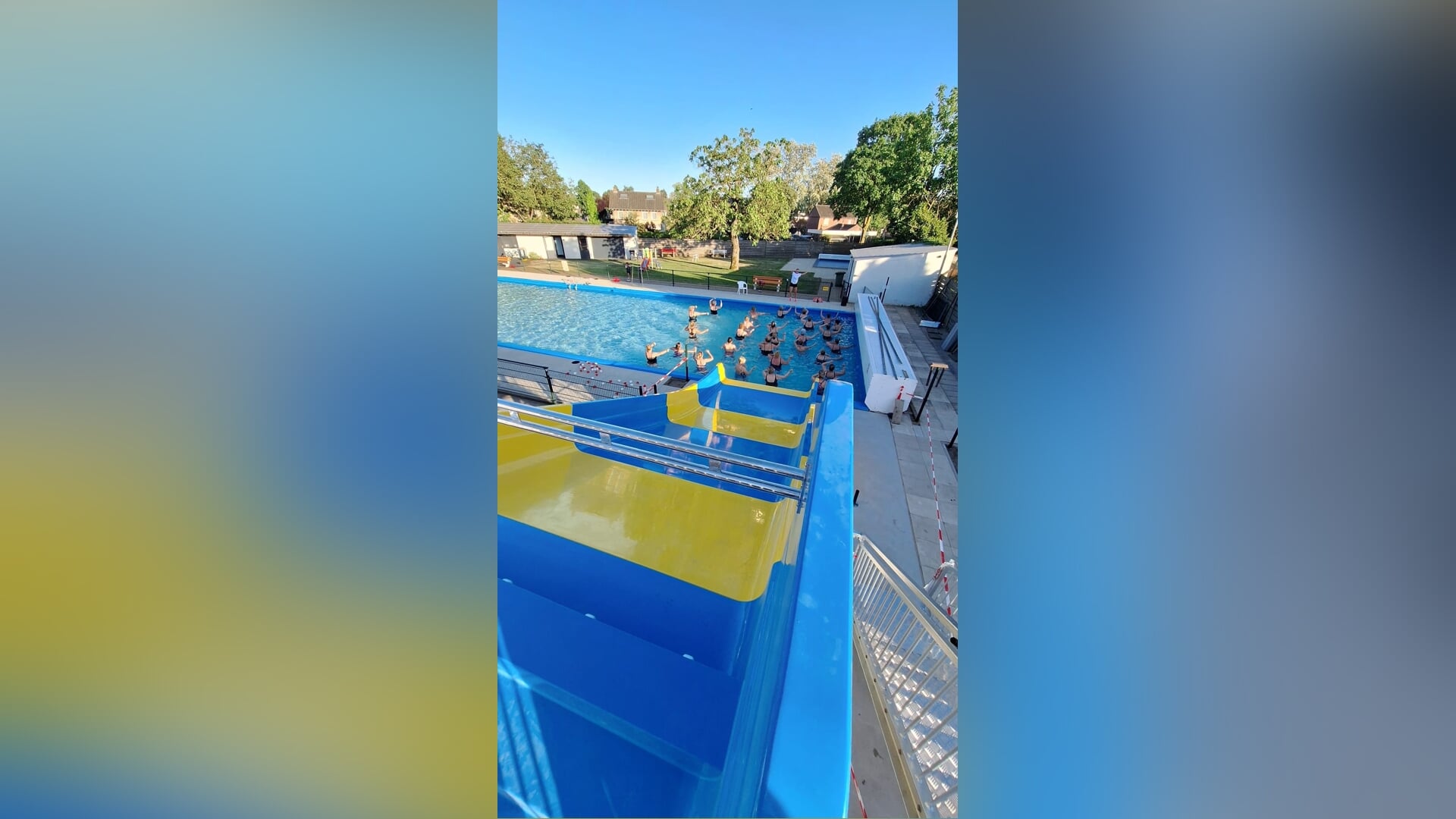 Spetterende start voor het aquajoggen in ’t Kuipke!