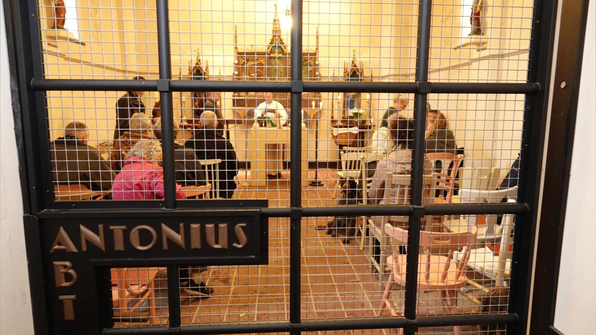 Hubertusmis ditmaal in de kapel