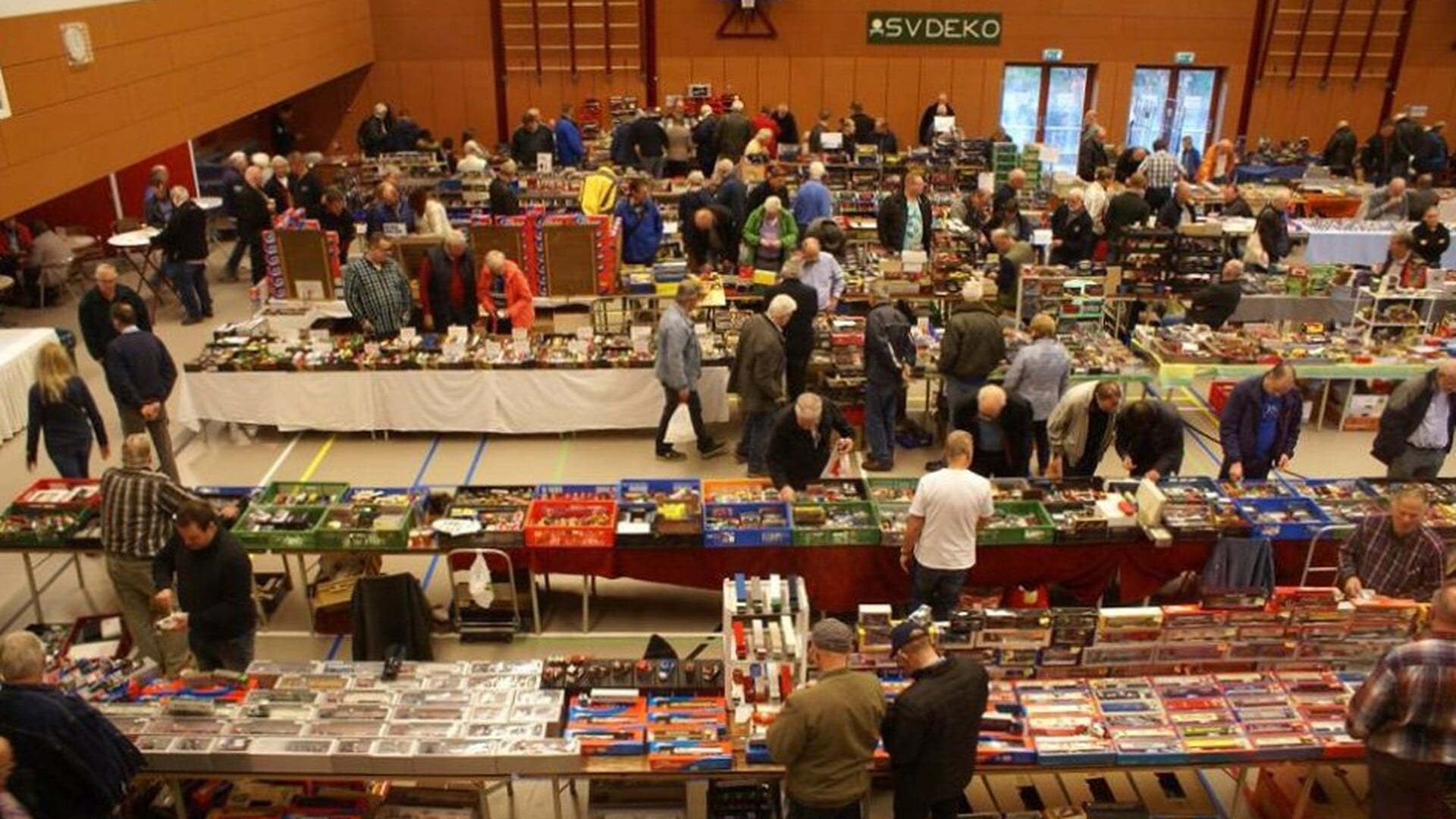 Modelautobeurs in ‘t Brughuus