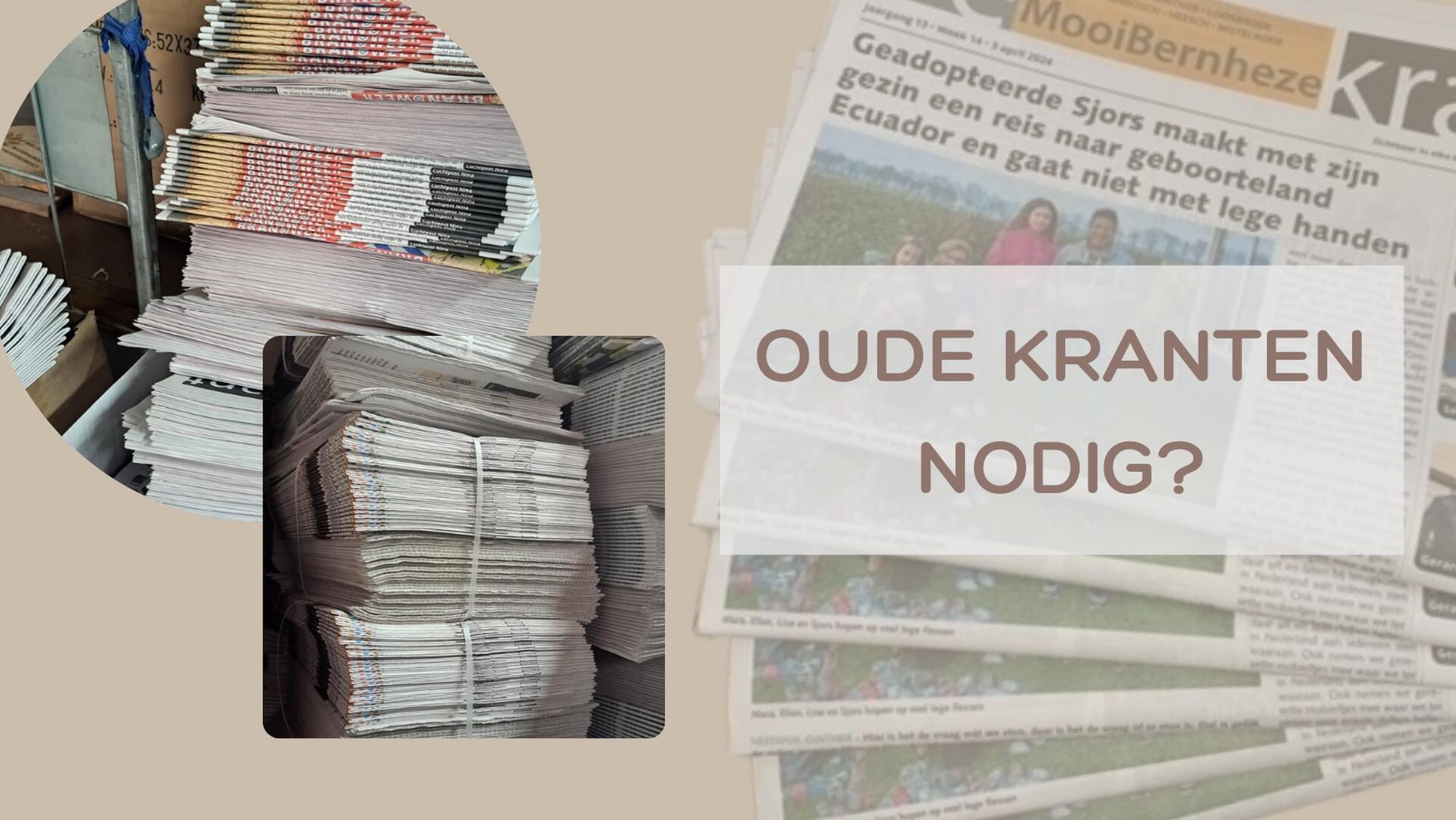 Oude kranten!