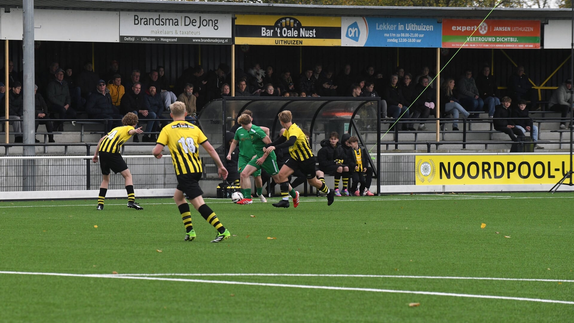 Melvin Sikkema bezorgt Noordpool zege op Stedum