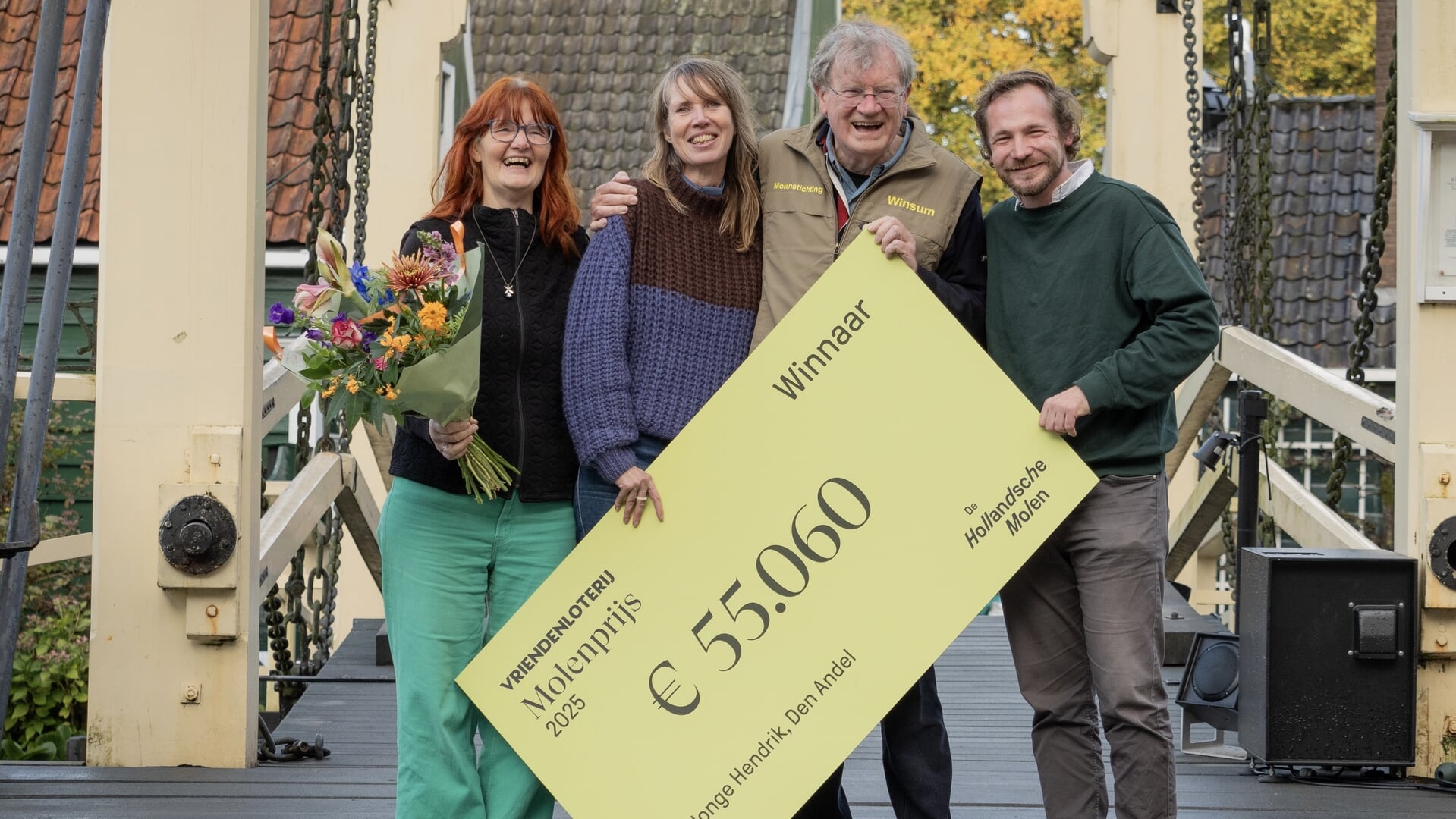Molen Den Andel wint VriendenLoterij Molenprijs 2025