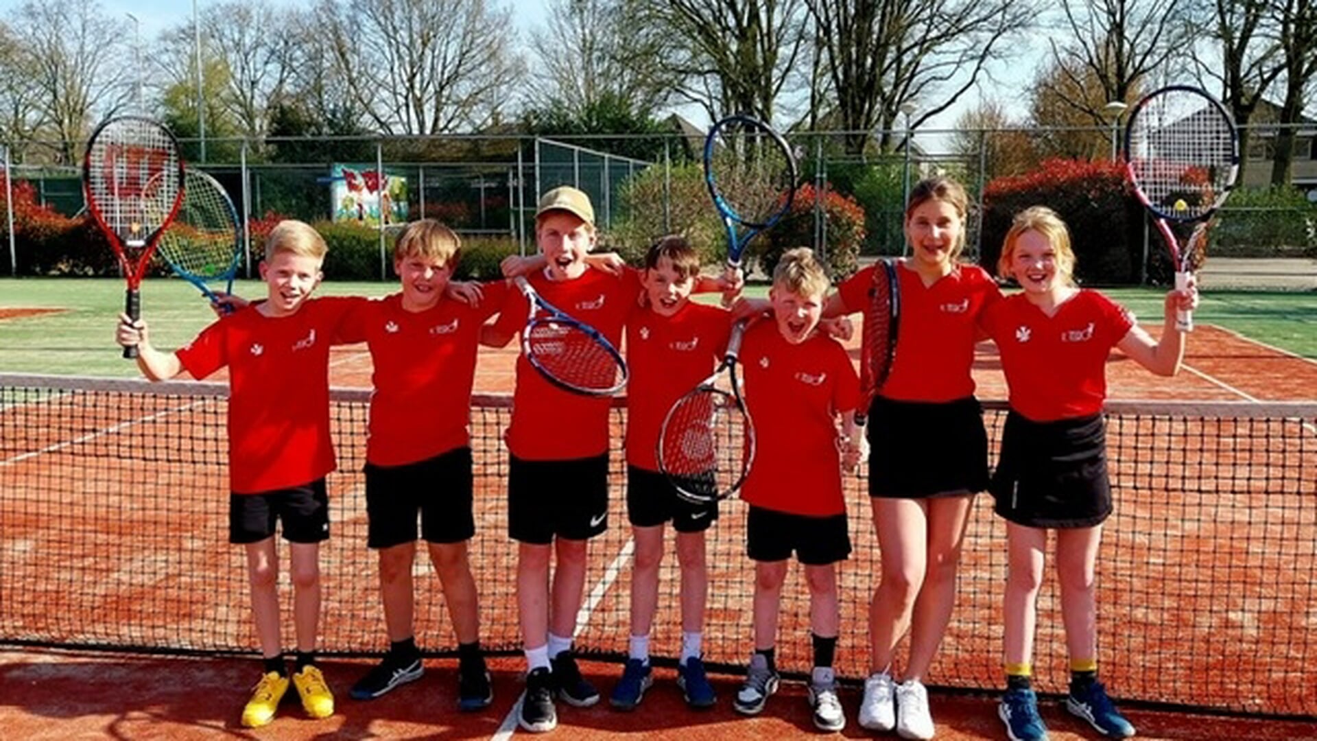 Jeugdteam TC Telro kampioen in de KNLTB-voorjaarscompetitie
