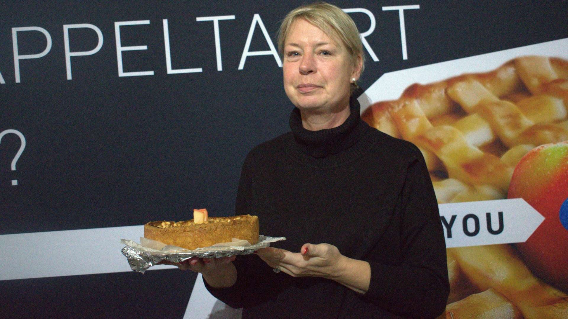 Gaat Marijke van der Molen uit Woudsend de beste appeltaart van Nederland bakken?