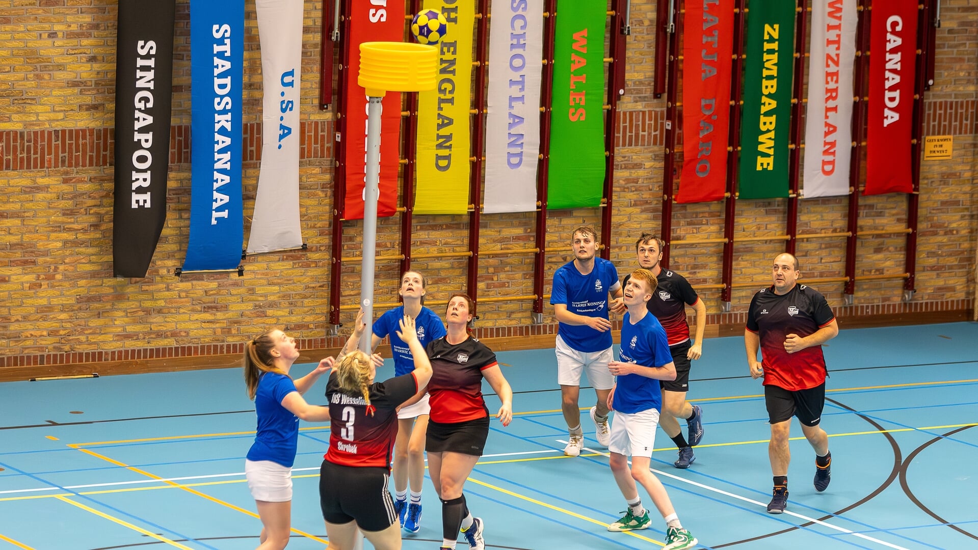 Wales wint 23e internationale zaalkorfbaltoernooi in Stadskanaal