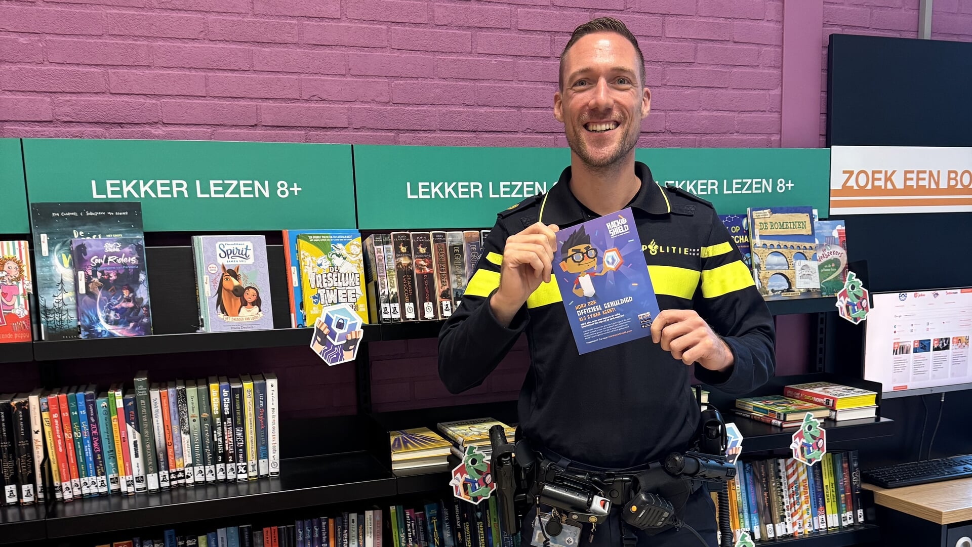 Spelenderwijs digitaal weerbaar met HackShield in bieb Bedum