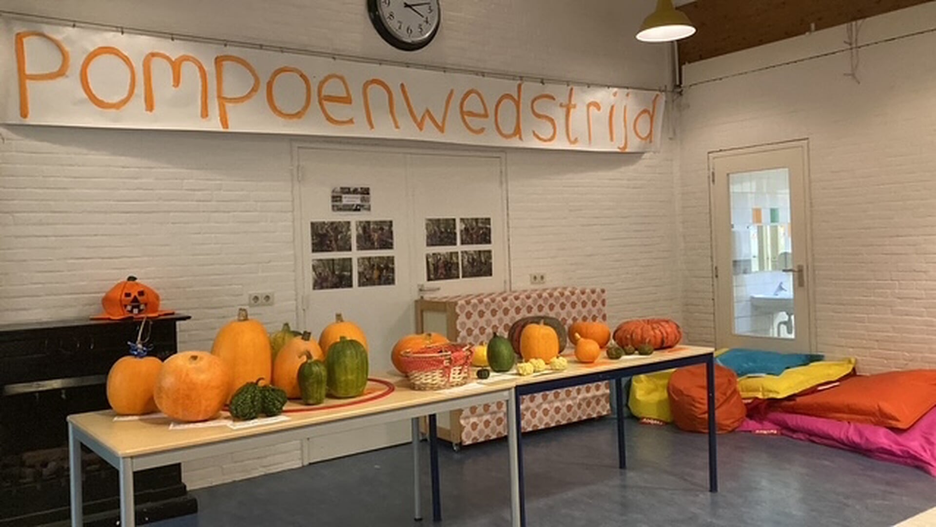 Pompoenwedstrijd op De 9 Wieken