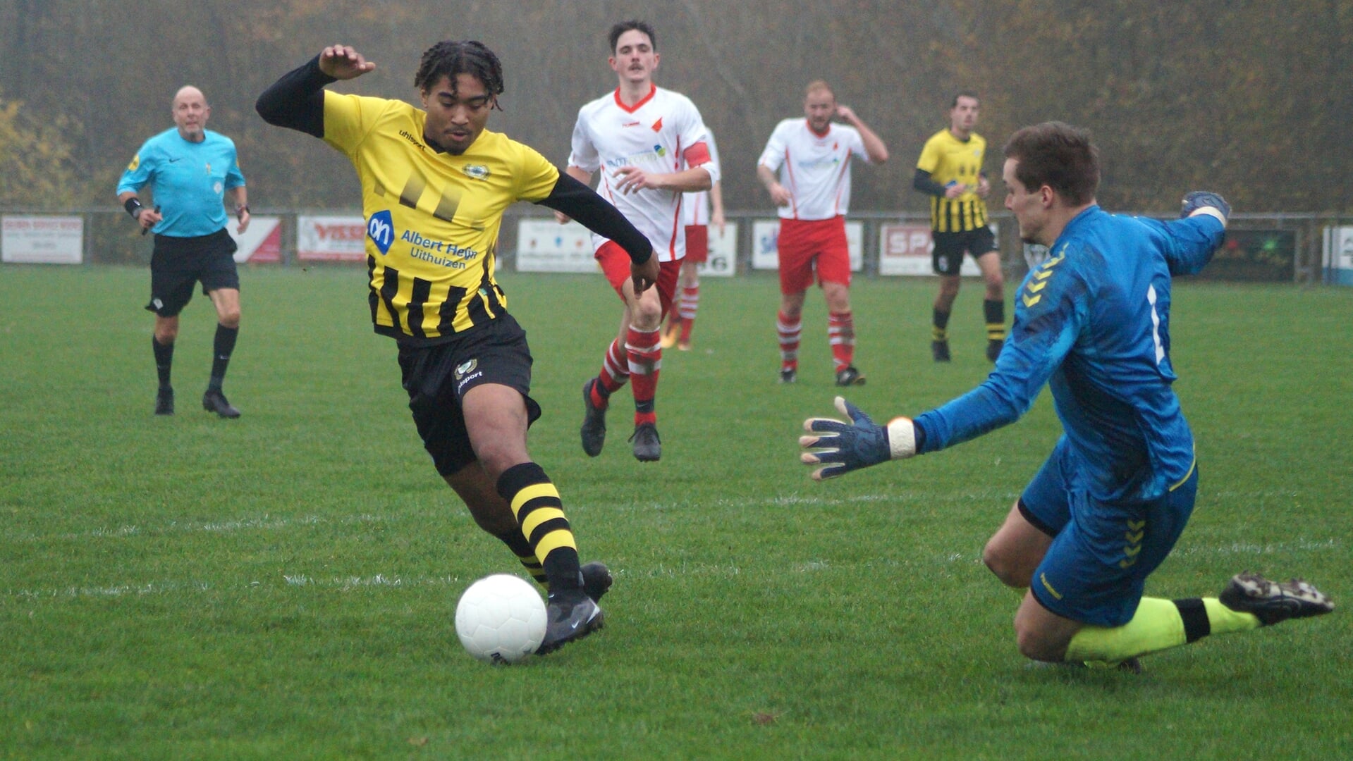 Doelpuntenfestival bij Zeester tegen Noordpool: 6-5