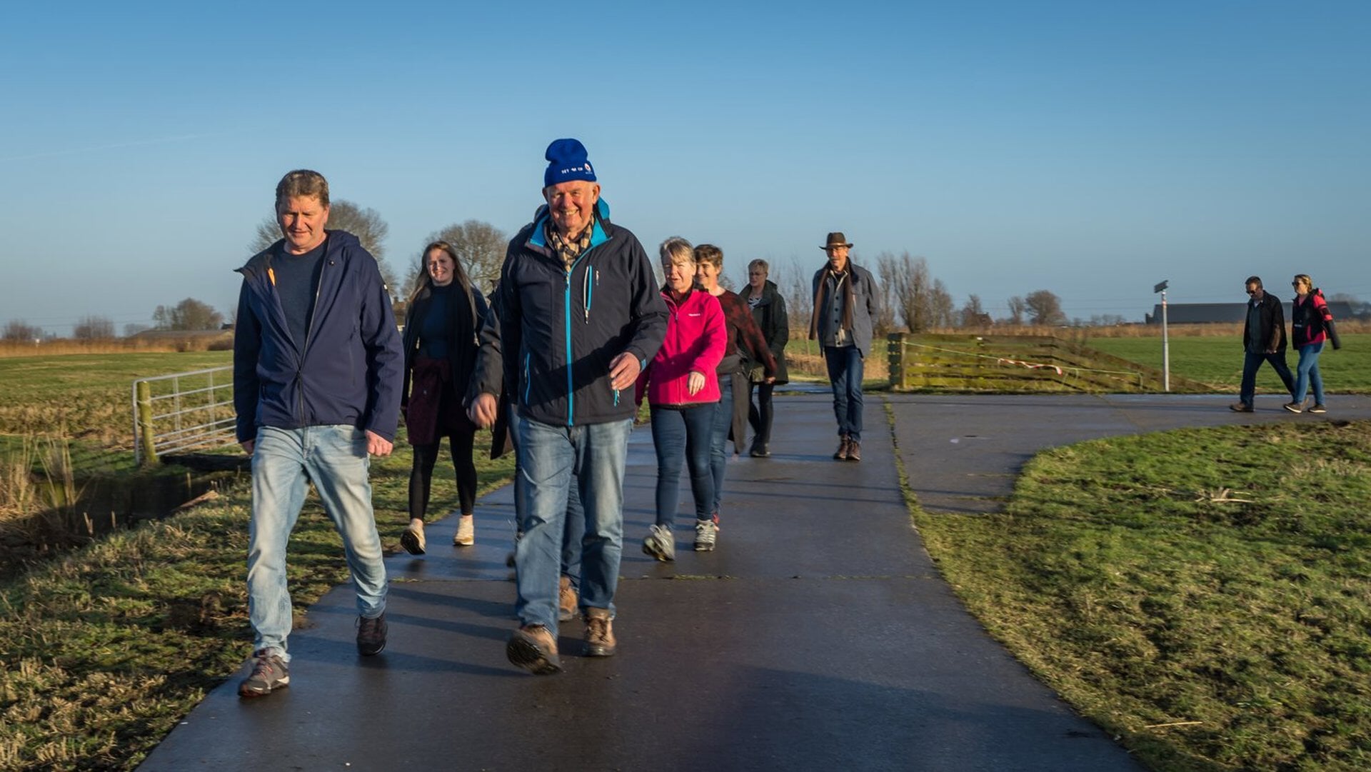 Wandeltocht op oudjaarsdag in Mantgum: opbrengst voor weeskinderen in Kenia