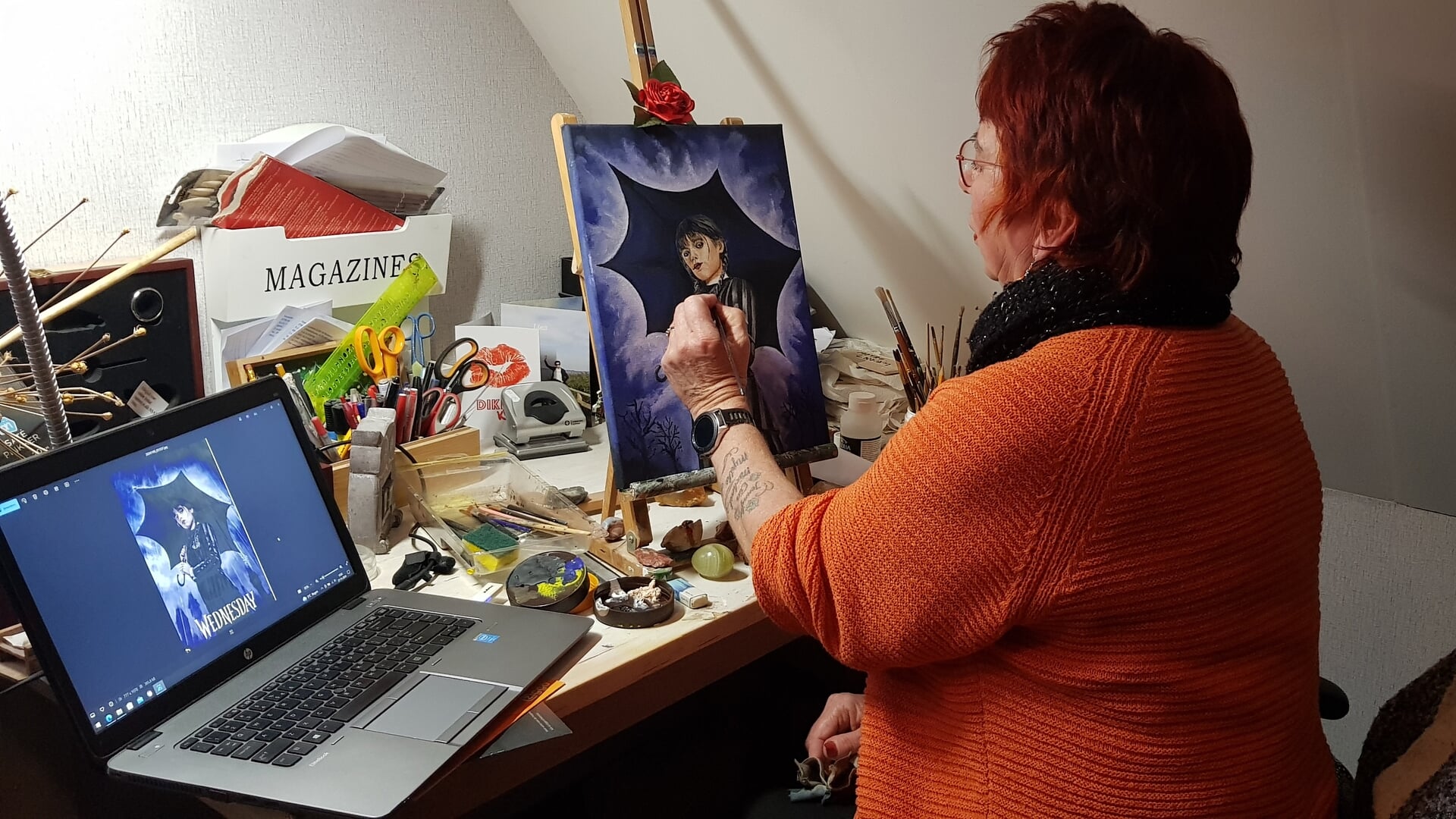 INTERVIEW: Jannie uit Woudsend geniet van twee geweldige hobby’s: liefde voor creativiteit en natuur