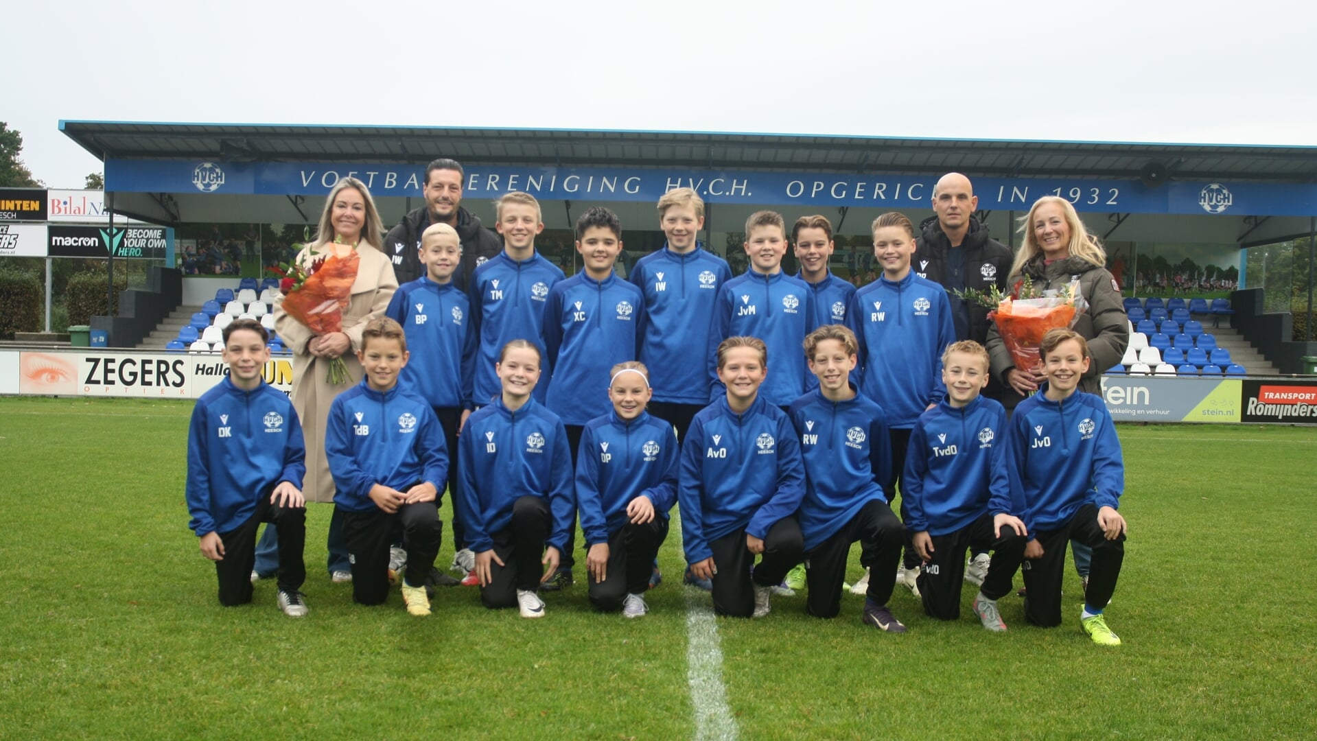 HVCH JO13-1 goed gekleed voor de dag