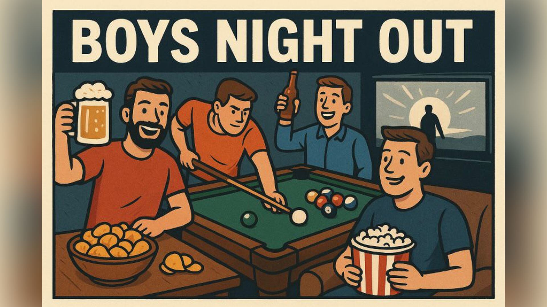 Boys Night Out bij Gamestate Circus Zandvoort