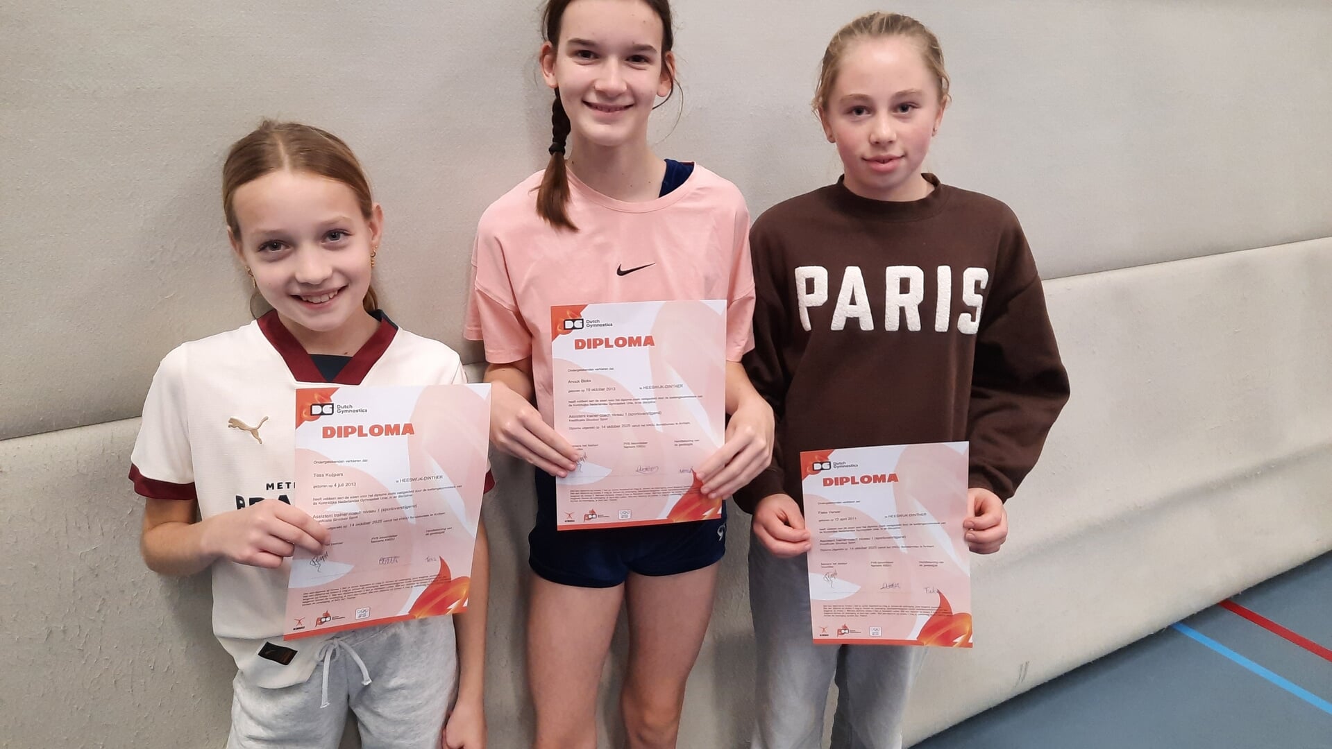 Vier assistenten Sine-Cura geslaagd