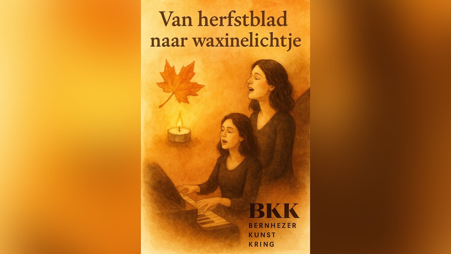 Bijnen & Kroese dwarrelen blijmoedig van herfstblad naar waxinelichtje