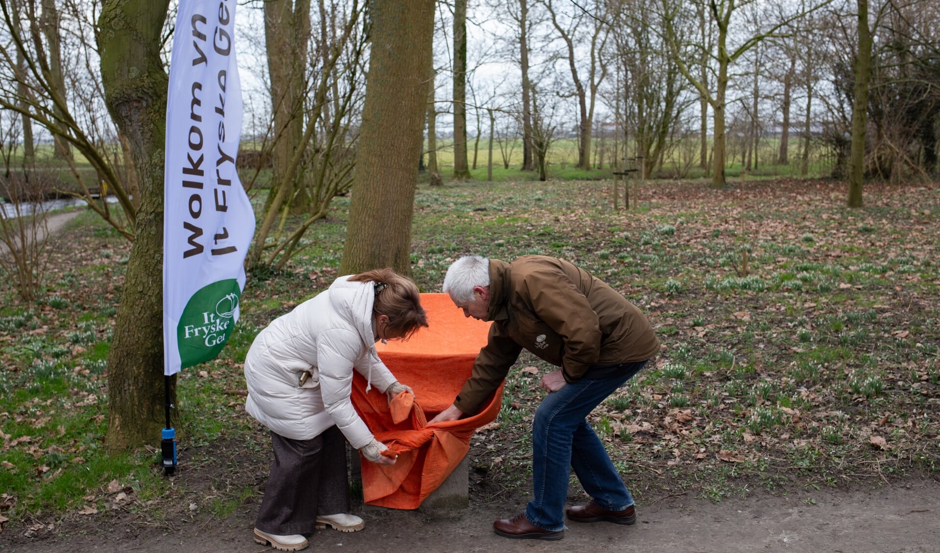 Park Jongemastate in Raerd feestelijk heropend na vier jaar herstelwerkzaamheden