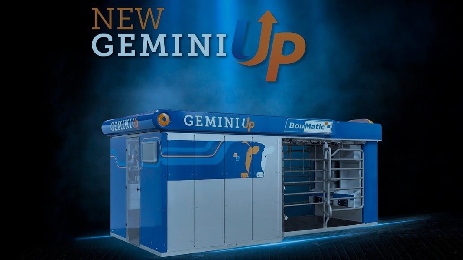 ‘Gemini Up’ eerste unieke melkrobot te zien in Scharnegoutum